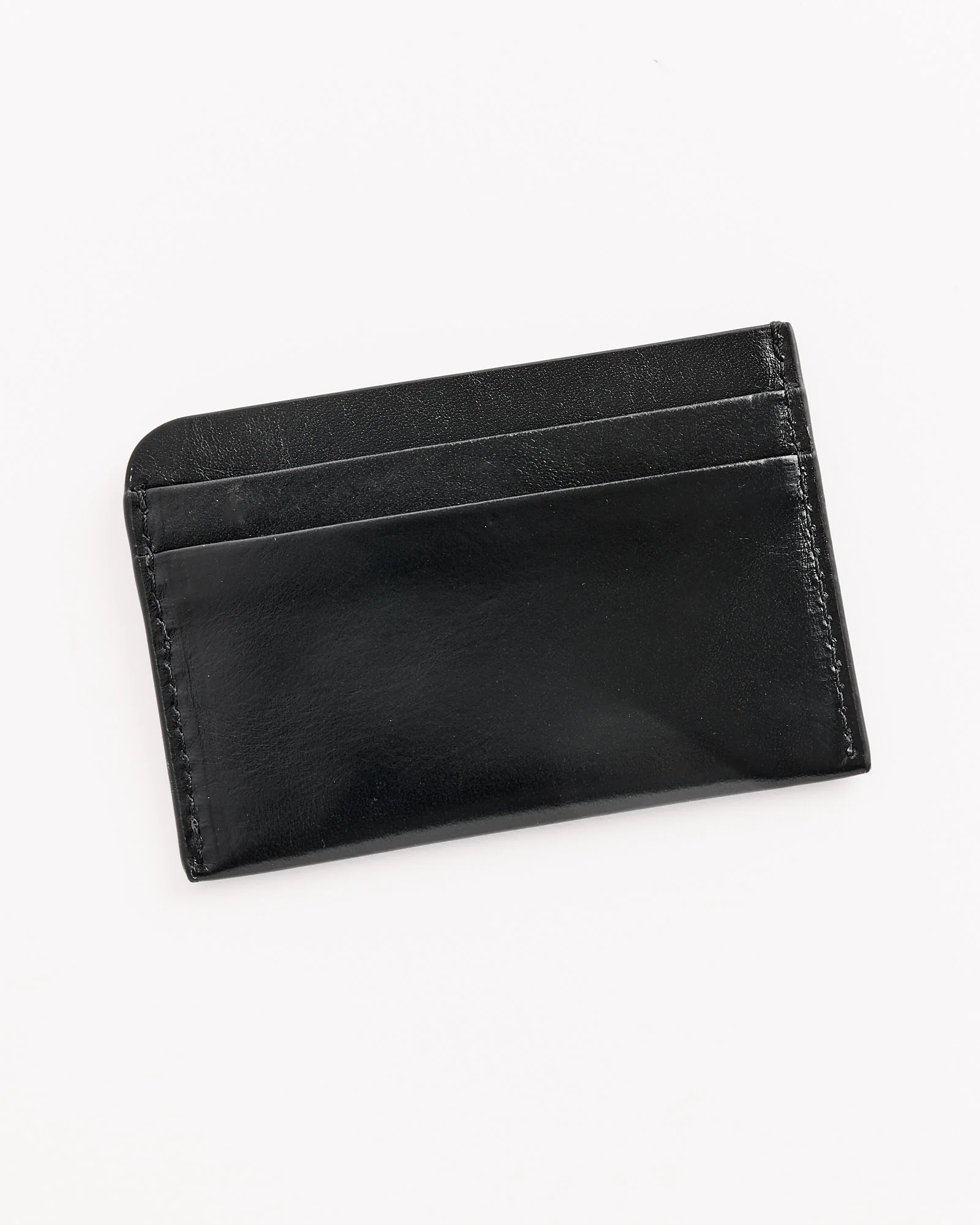 241-151 Leather Card Case in Black - Image 3