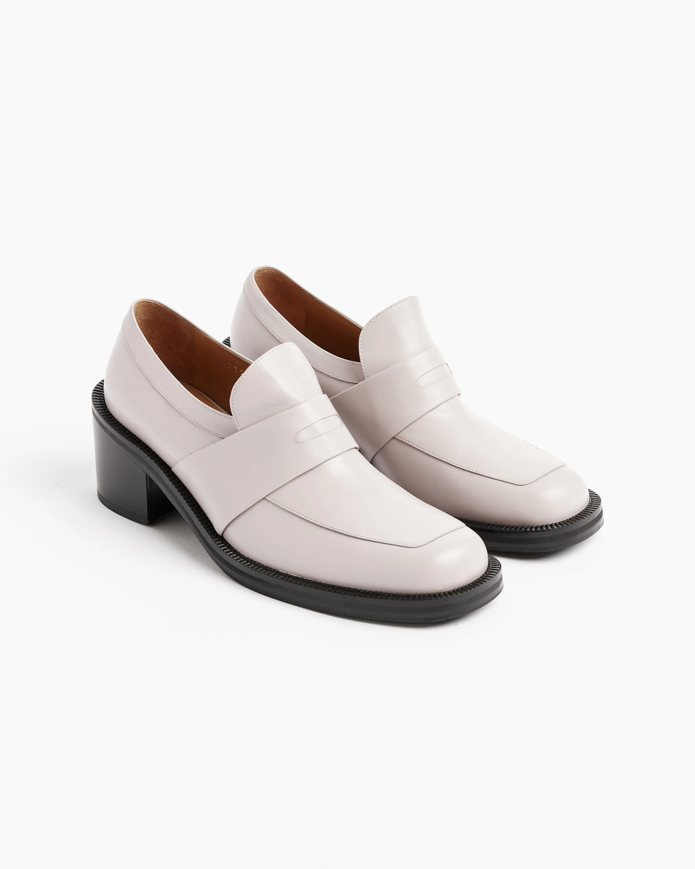 Heeled Penny Loafers - Image 3