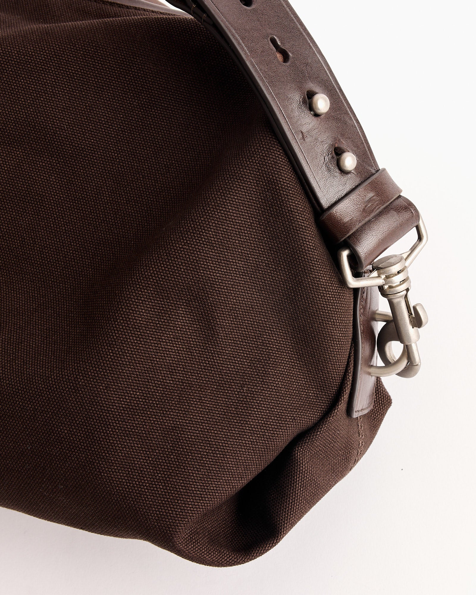 Duffle Bag in Dark Brown - Image 2