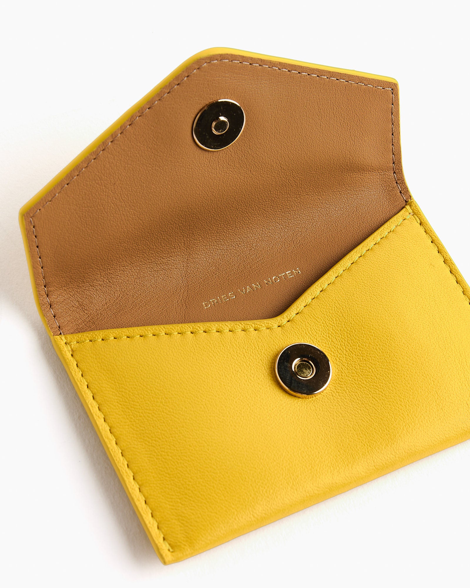 Envelope Cardholder in Yellow - Image 3