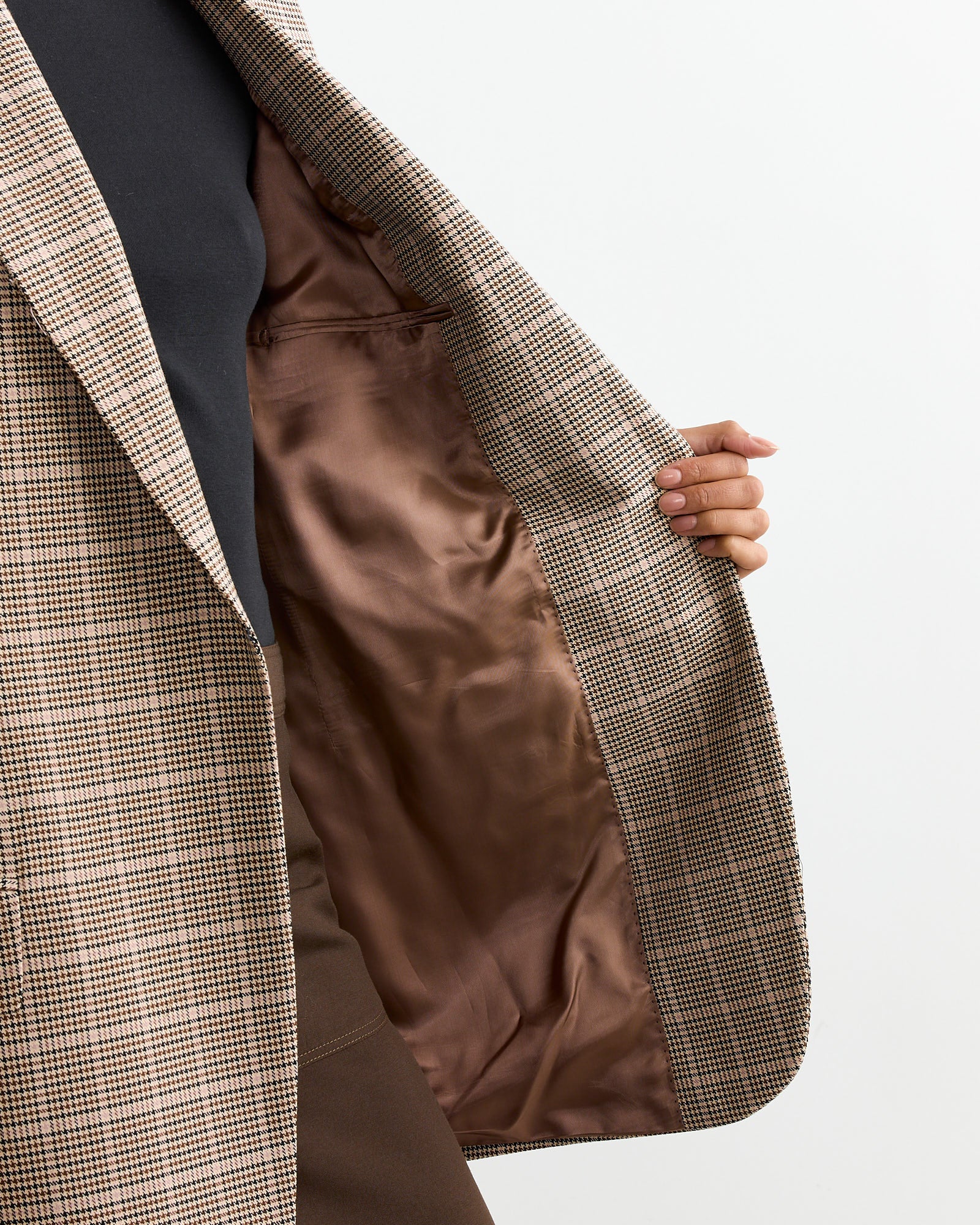 Oversized Jacket in Beige - Image 4