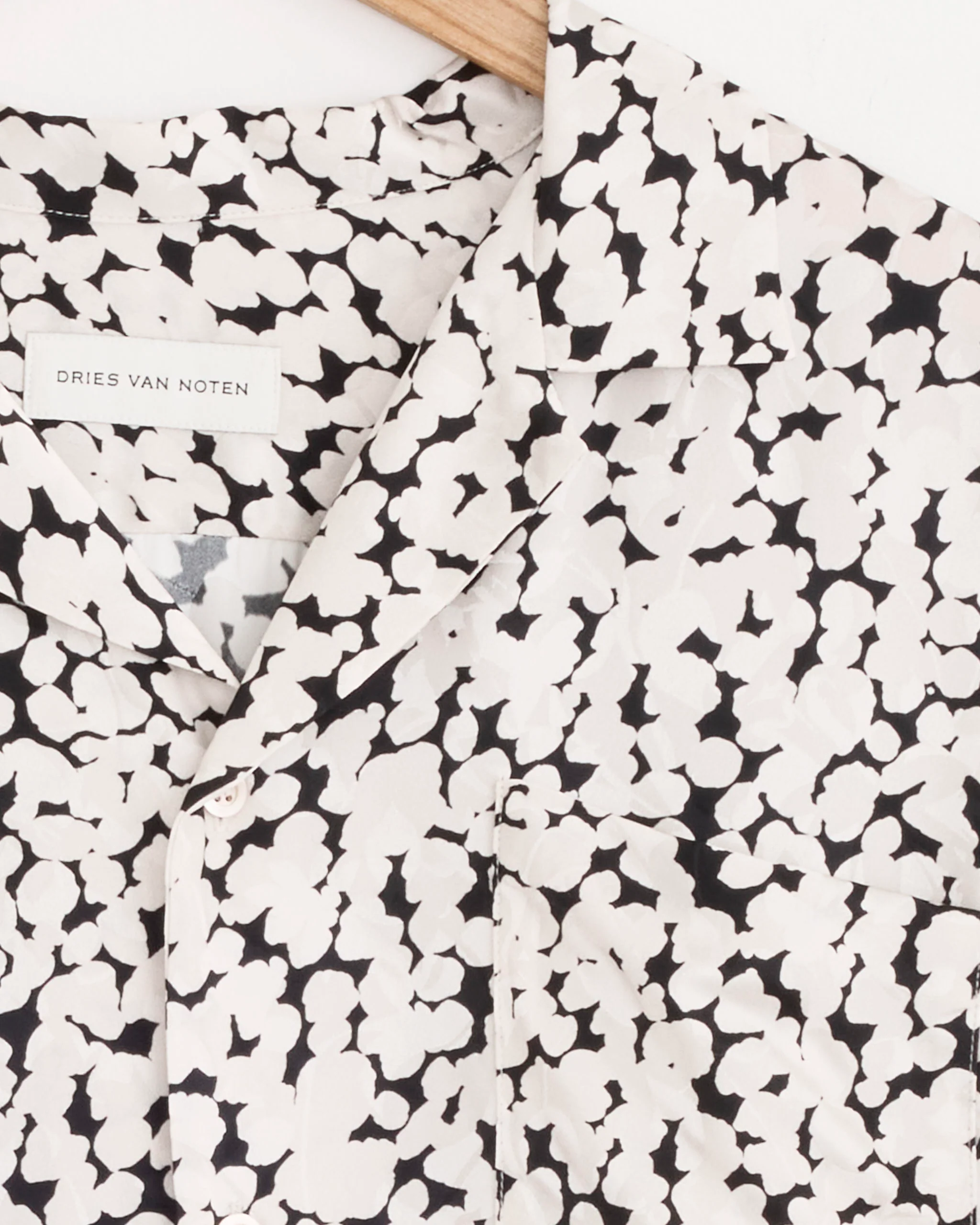 Printed Shirt in Ecru - Image 2