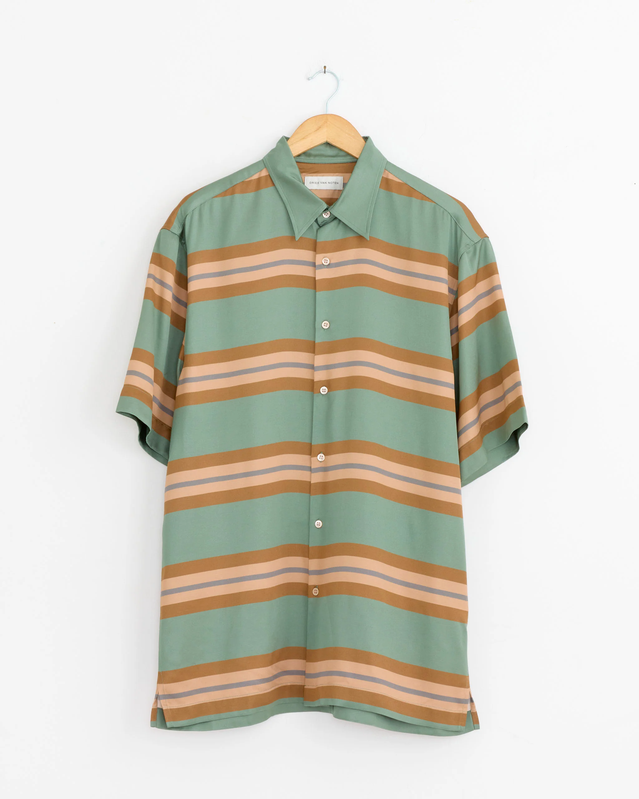 Printed Shirt in Pistache