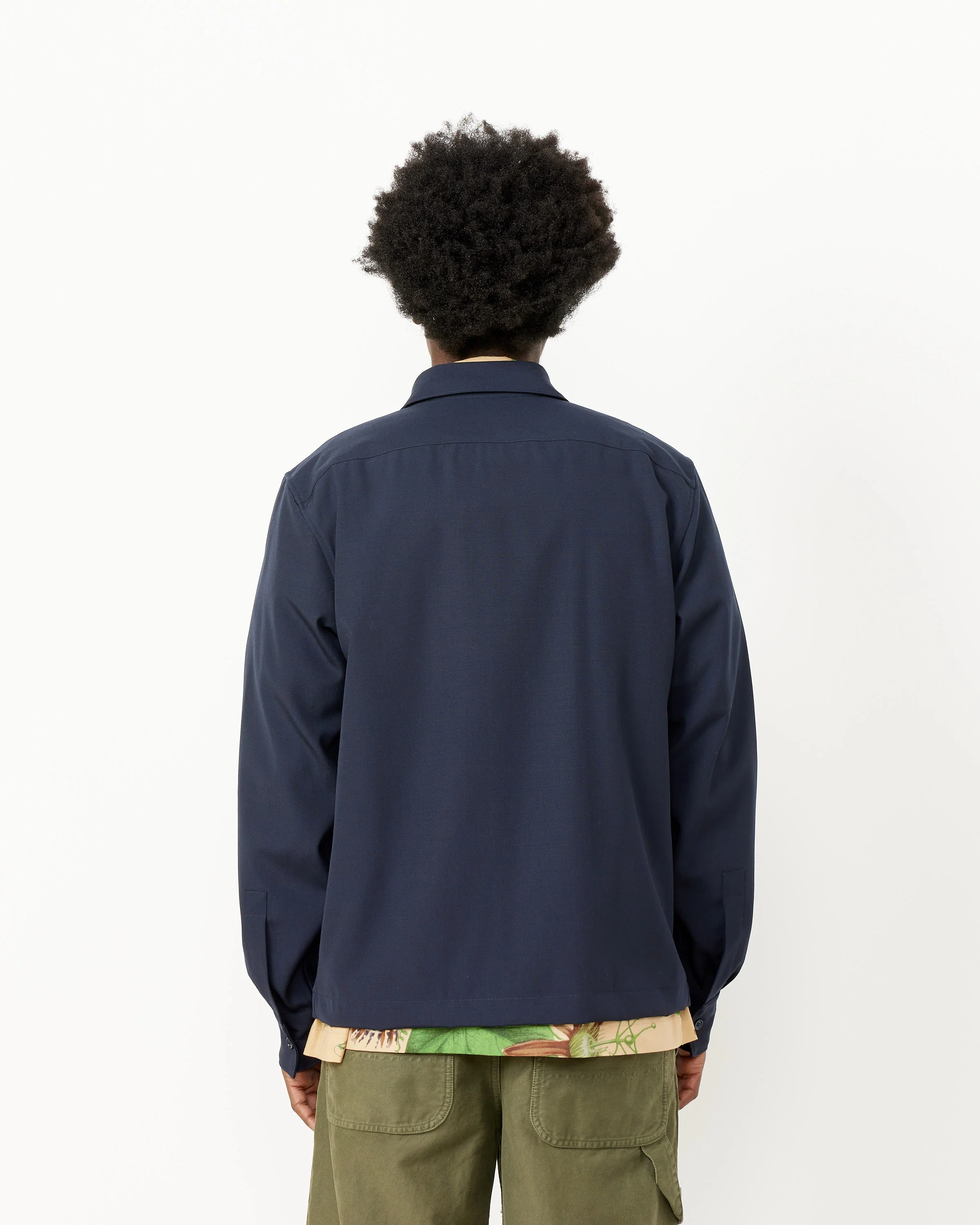 Navy Zip Shirt - Image 4