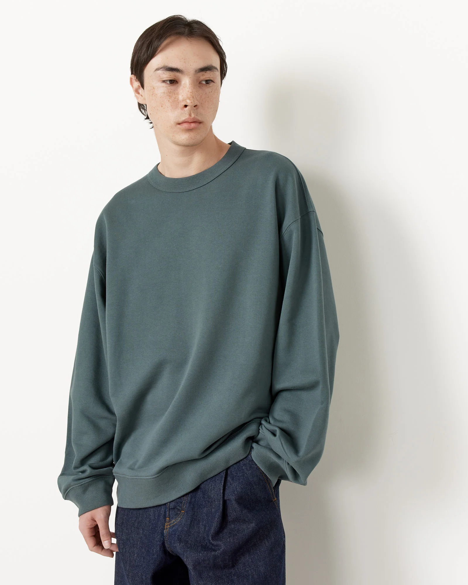 Oversized Sweater in Steal - Image 5