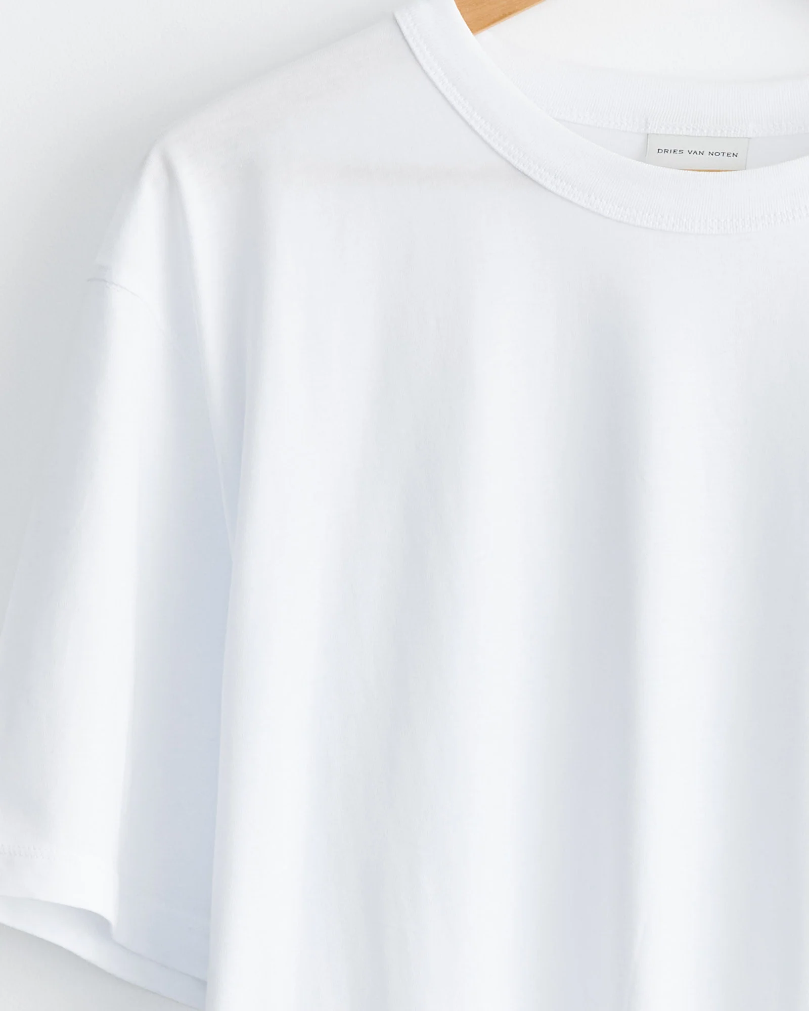 Cotton-Jersey T-Shirt in White - Image 2