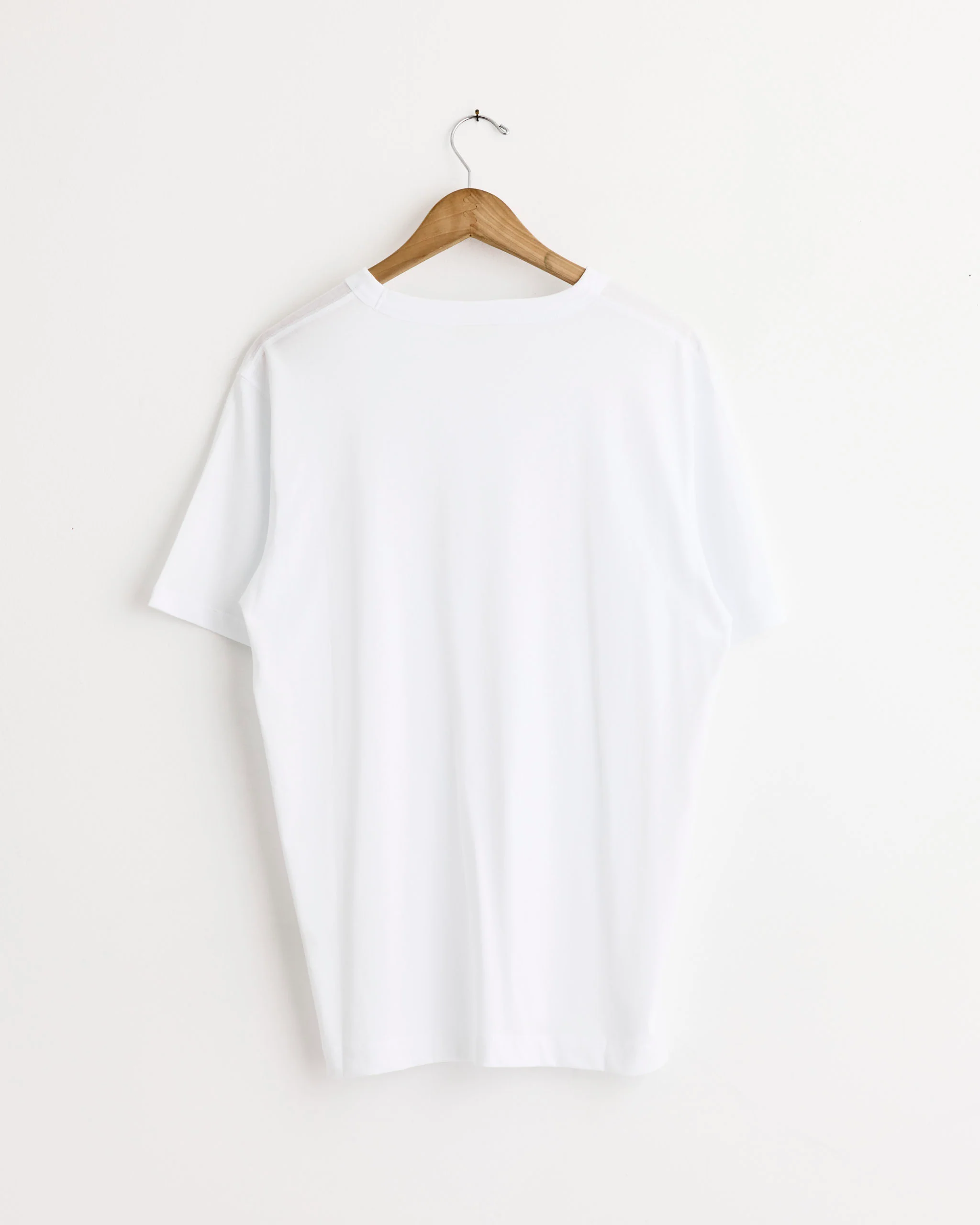 Cotton T-Shirt in White - Image 3