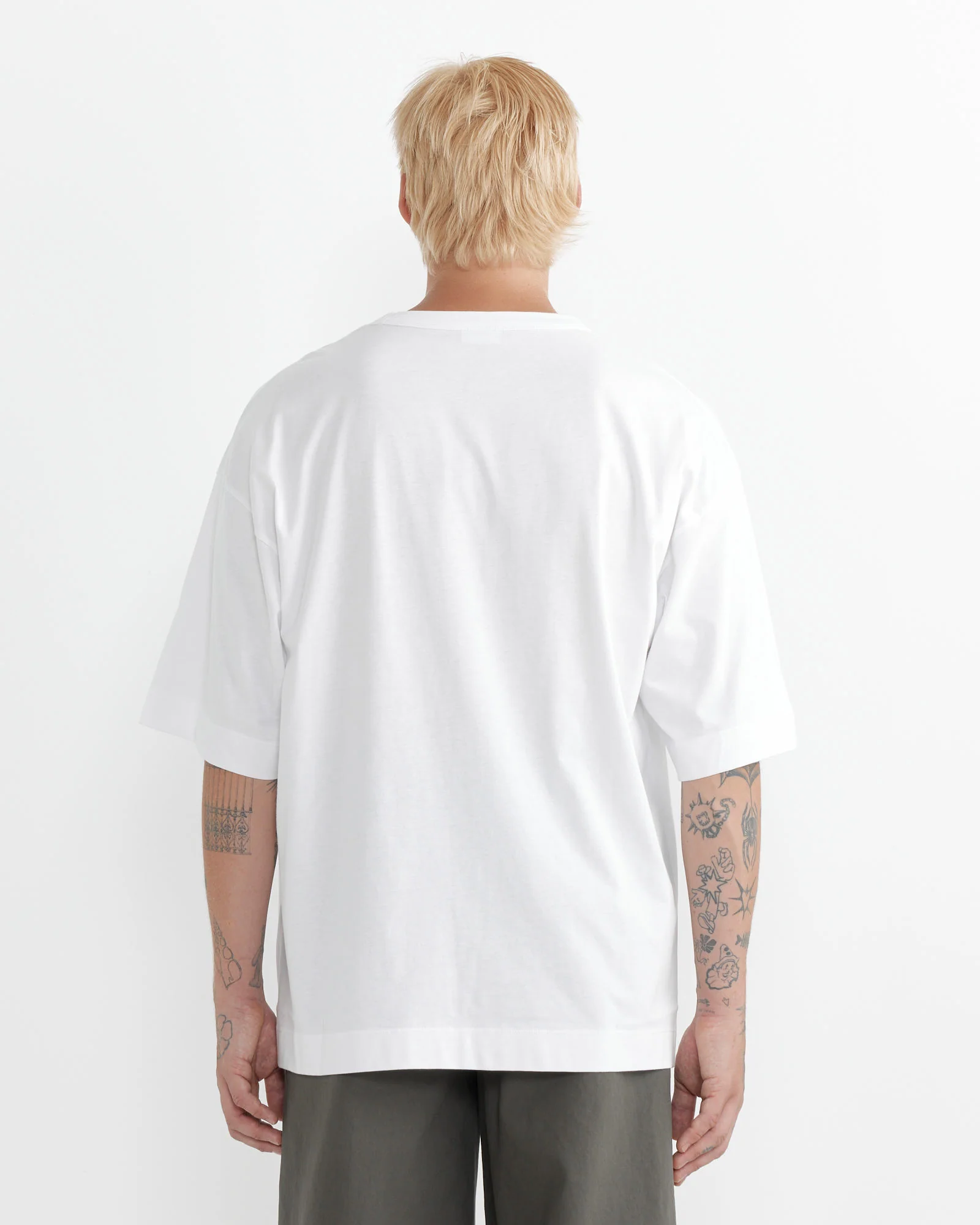 Oversized T-Shirt in White - Image 4