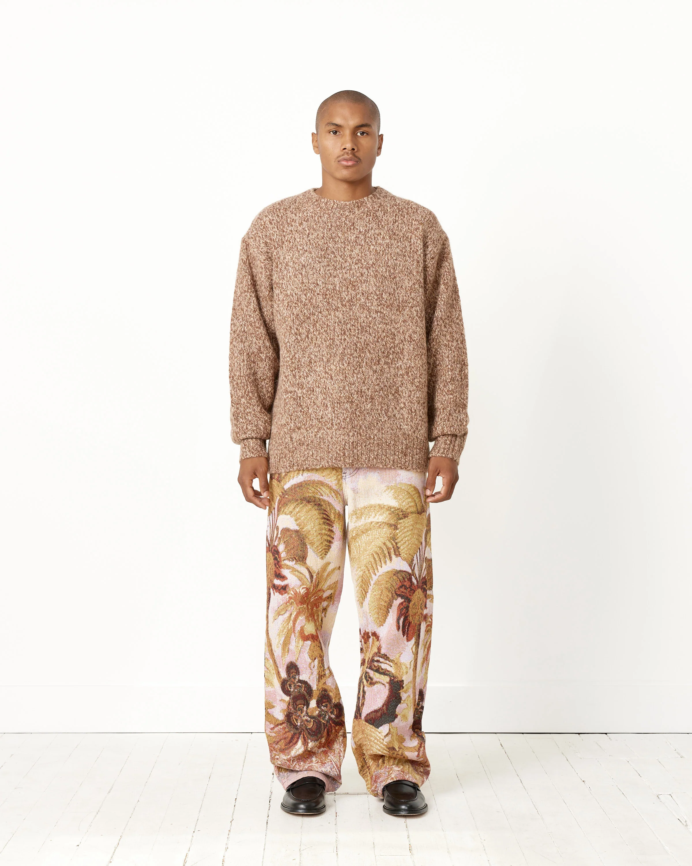 Marled Alpaca Sweater - Image 3
