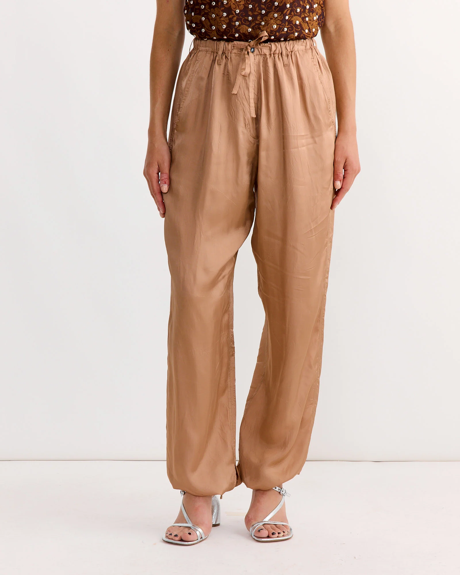 Viscose Pant in Smoke