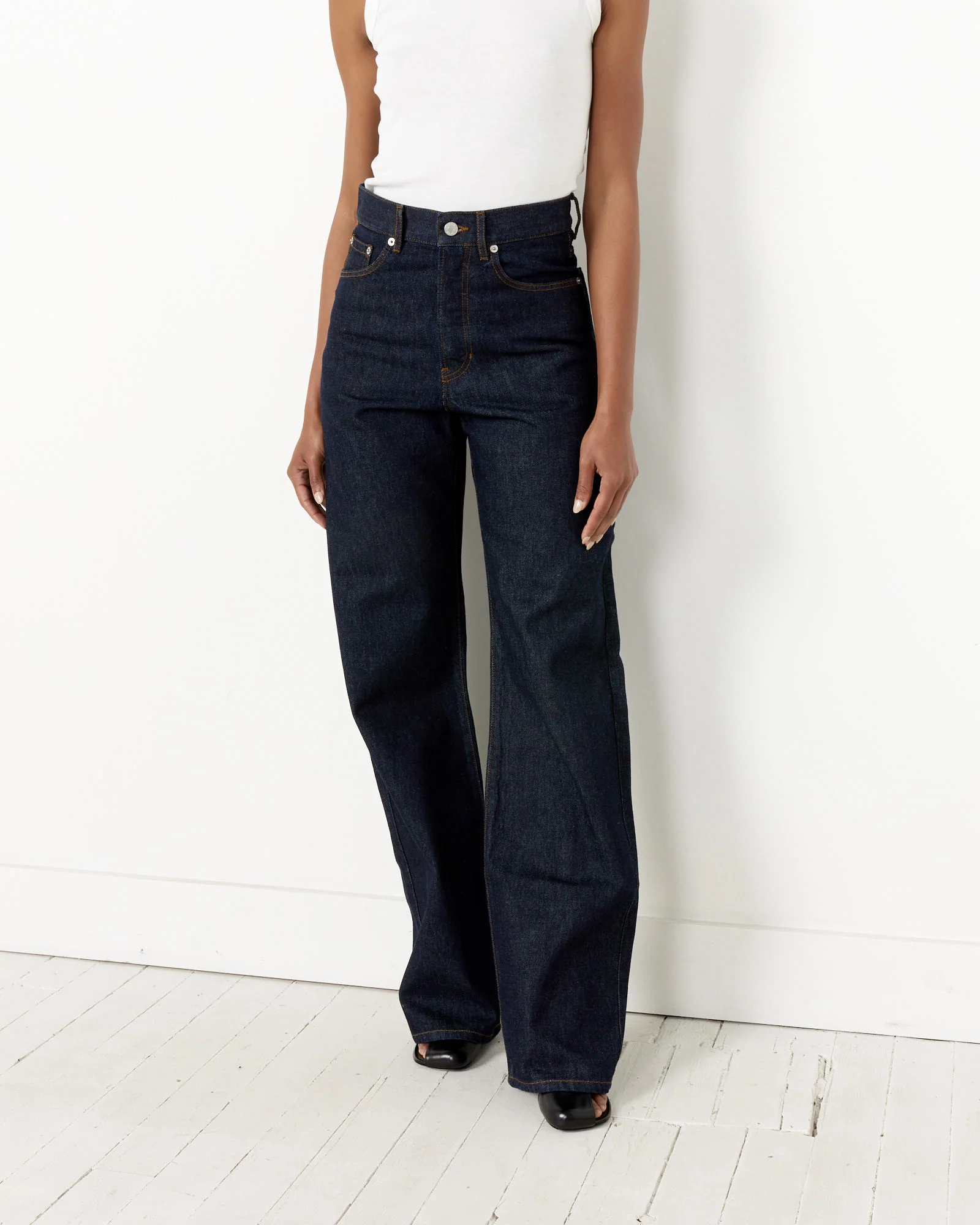 Peyton Denim Pants in Indigo - Image 3