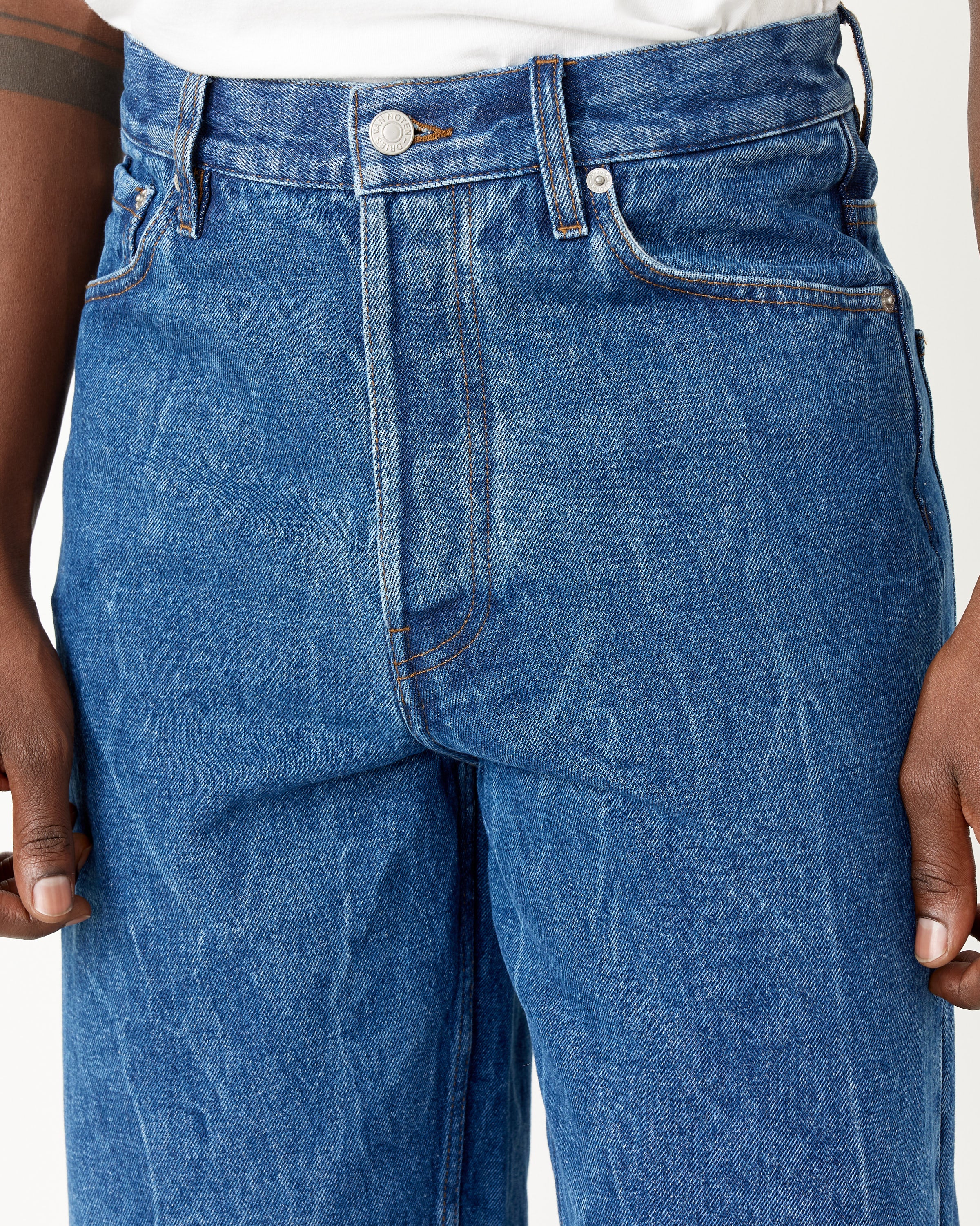 Blue Faded Jeans - Image 2