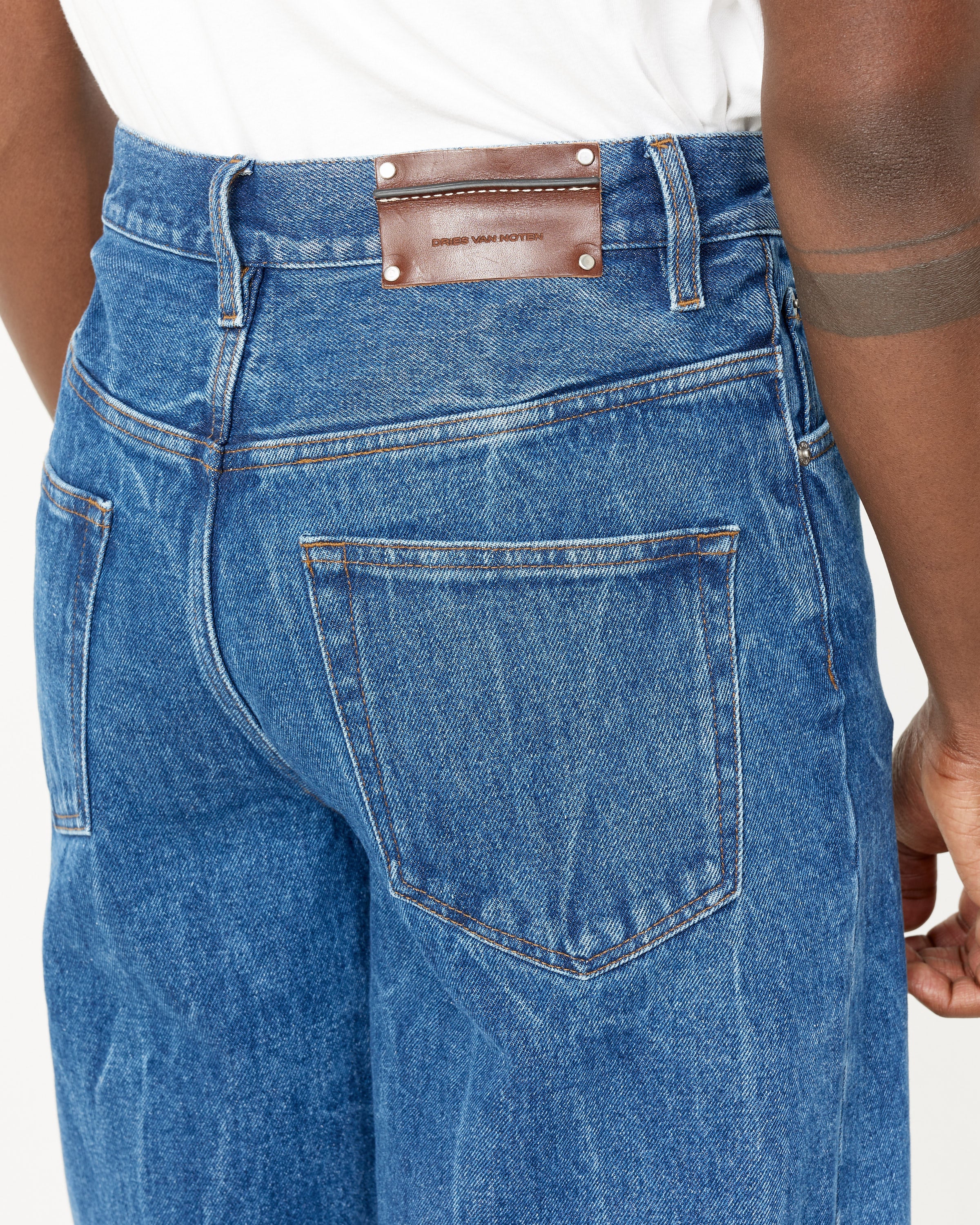 Blue Faded Jeans - Image 3