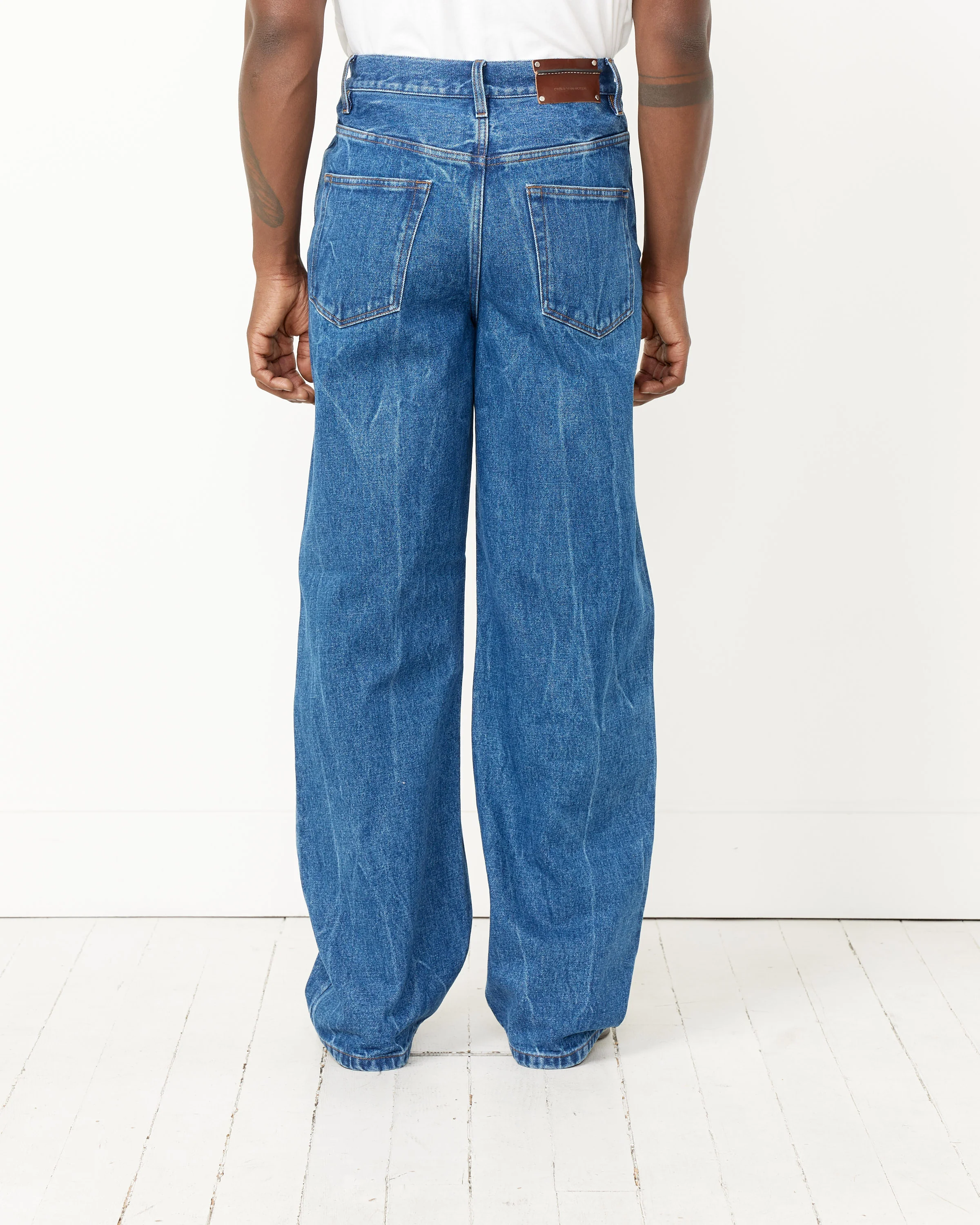 Blue Faded Jeans - Image 4