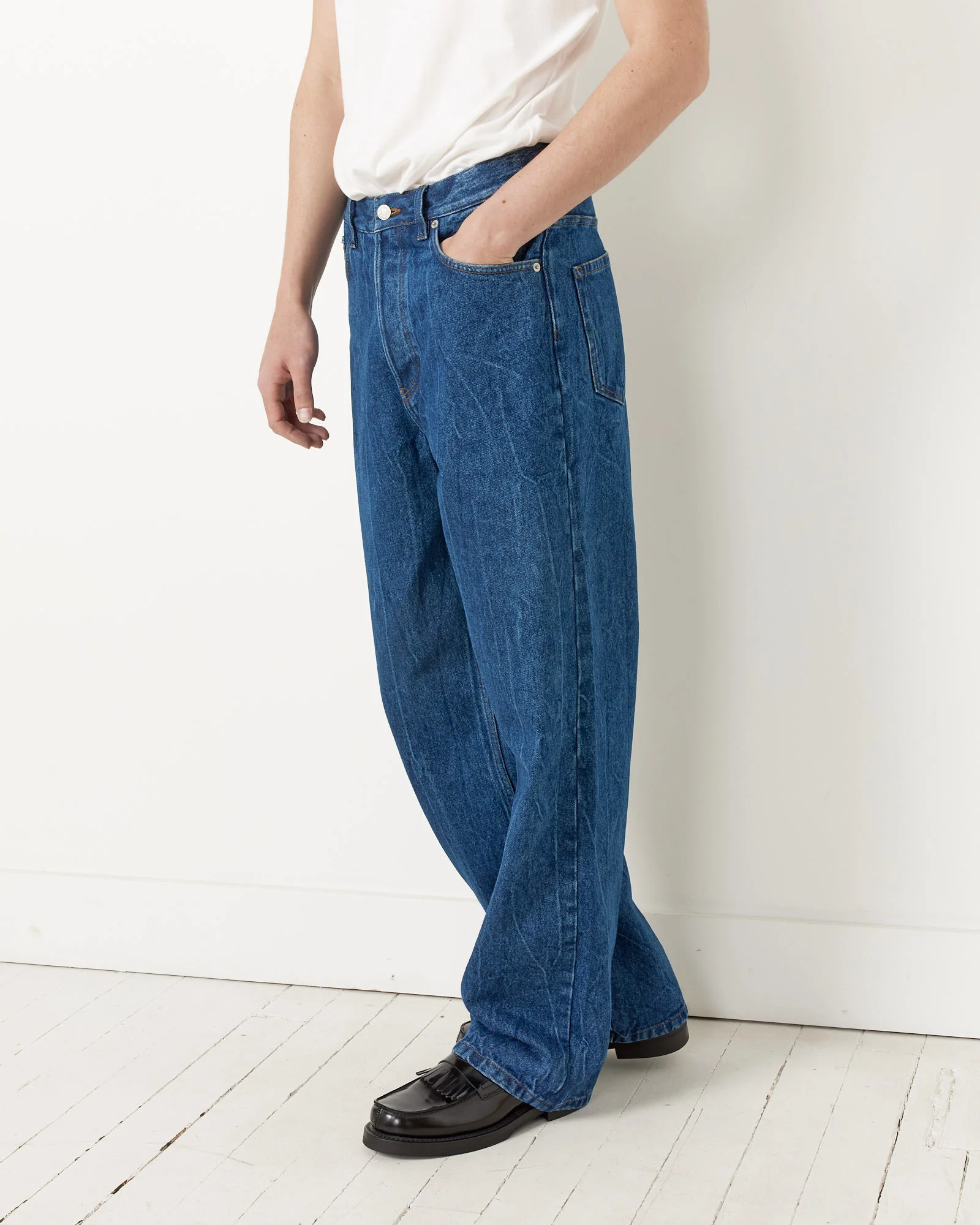 Loose Fit Jean in Blue - Image 4