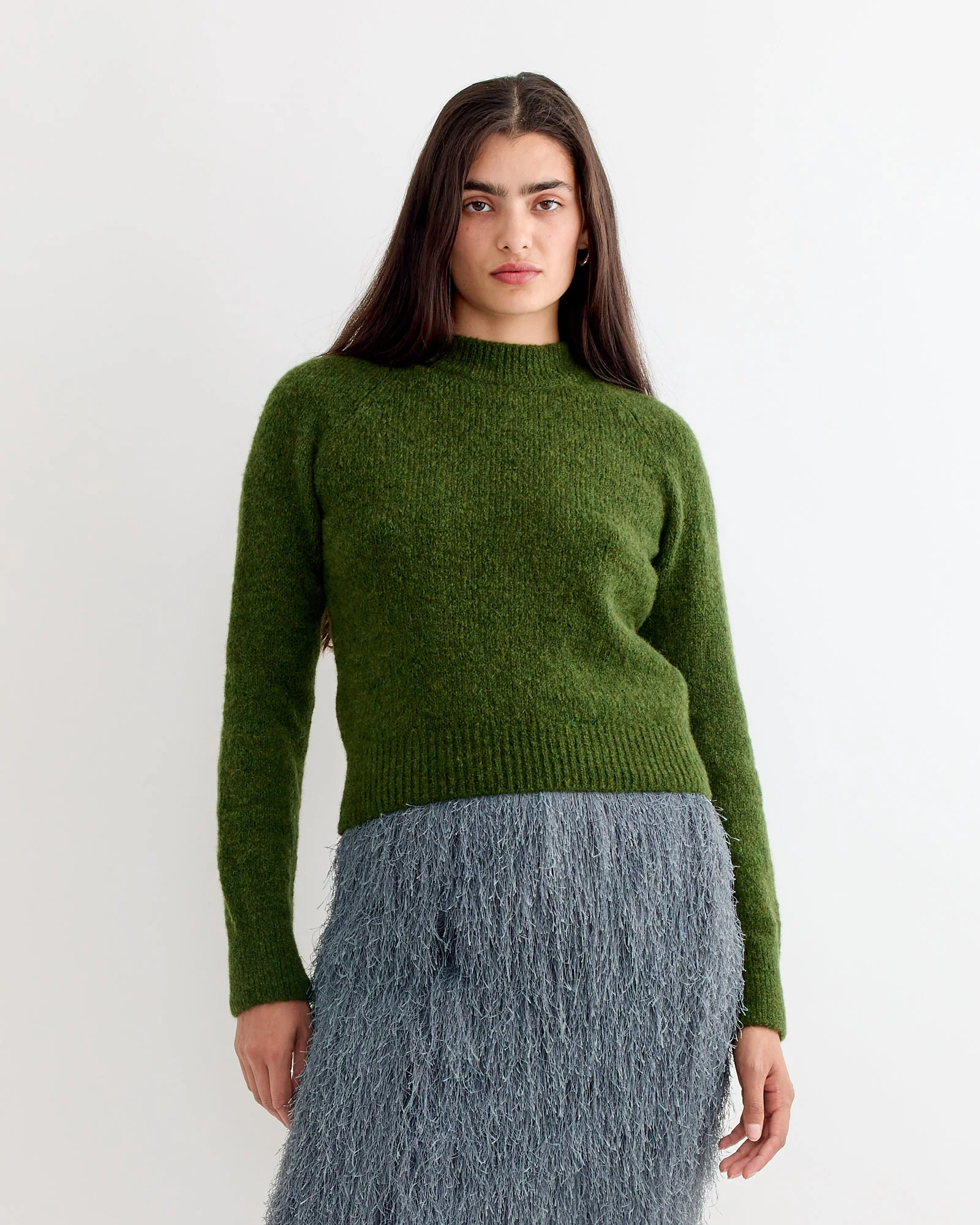 Texas Sweater in Dark Green