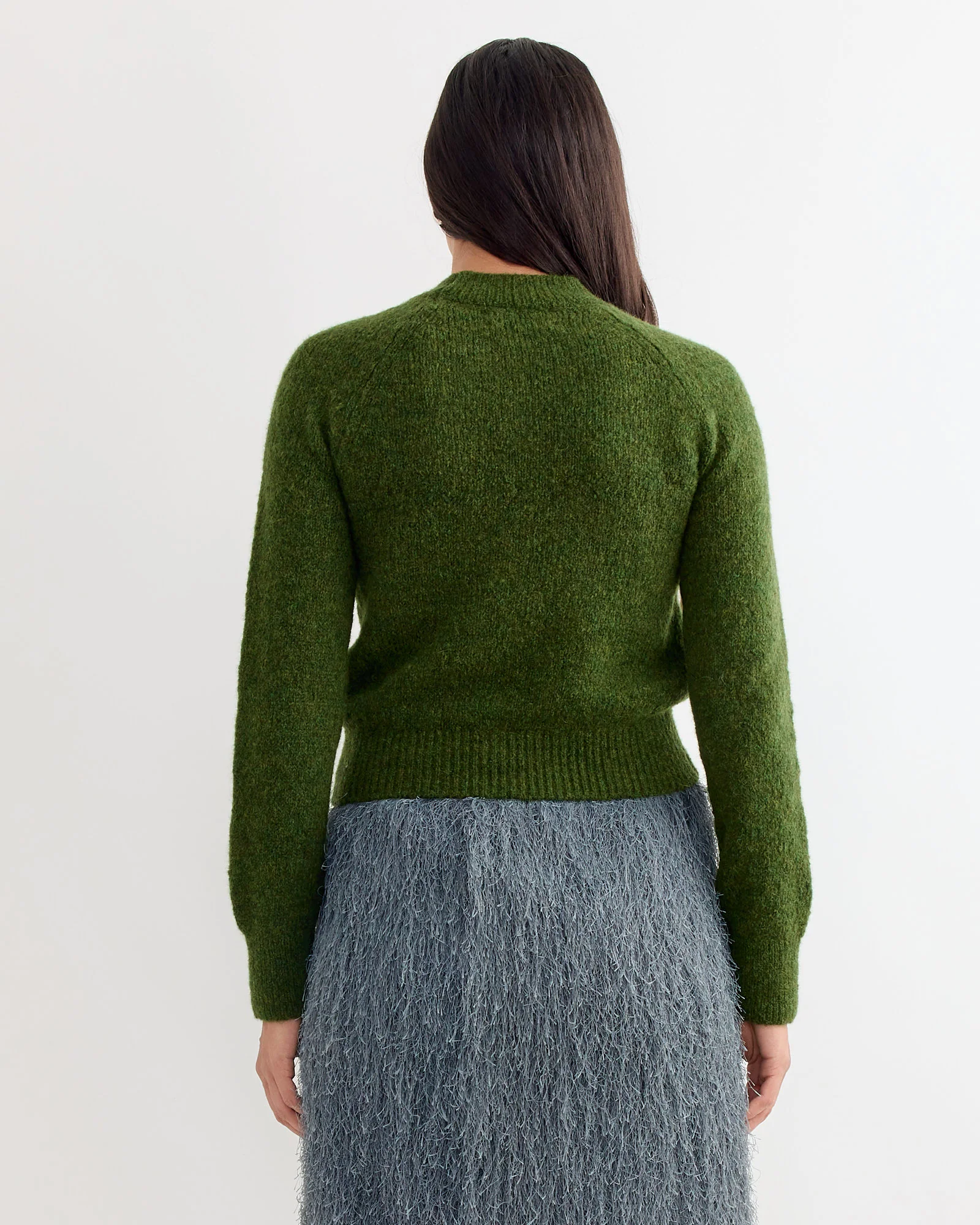 Texas Sweater in Dark Green - Image 3
