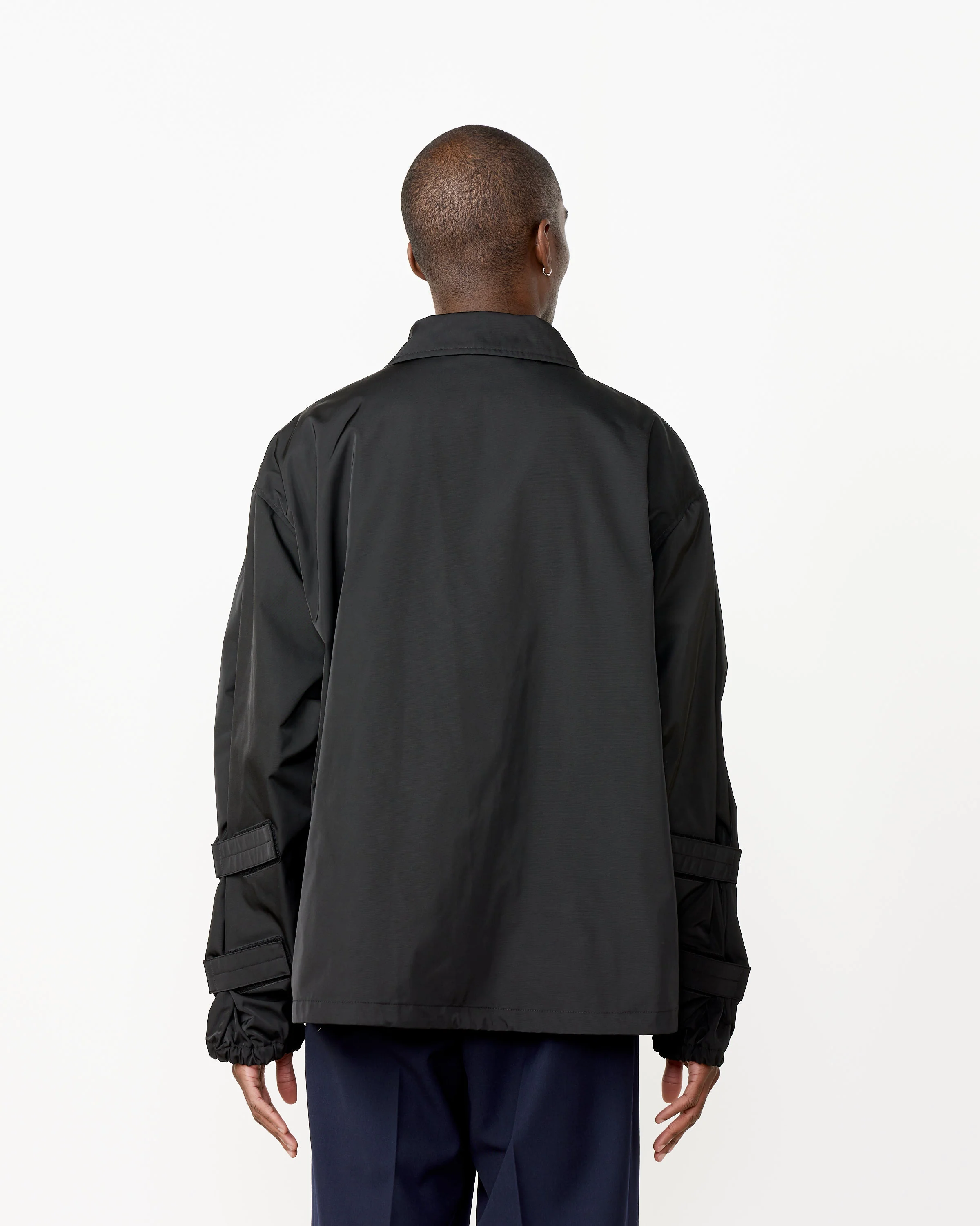 Zip Jacket in Black - Image 6