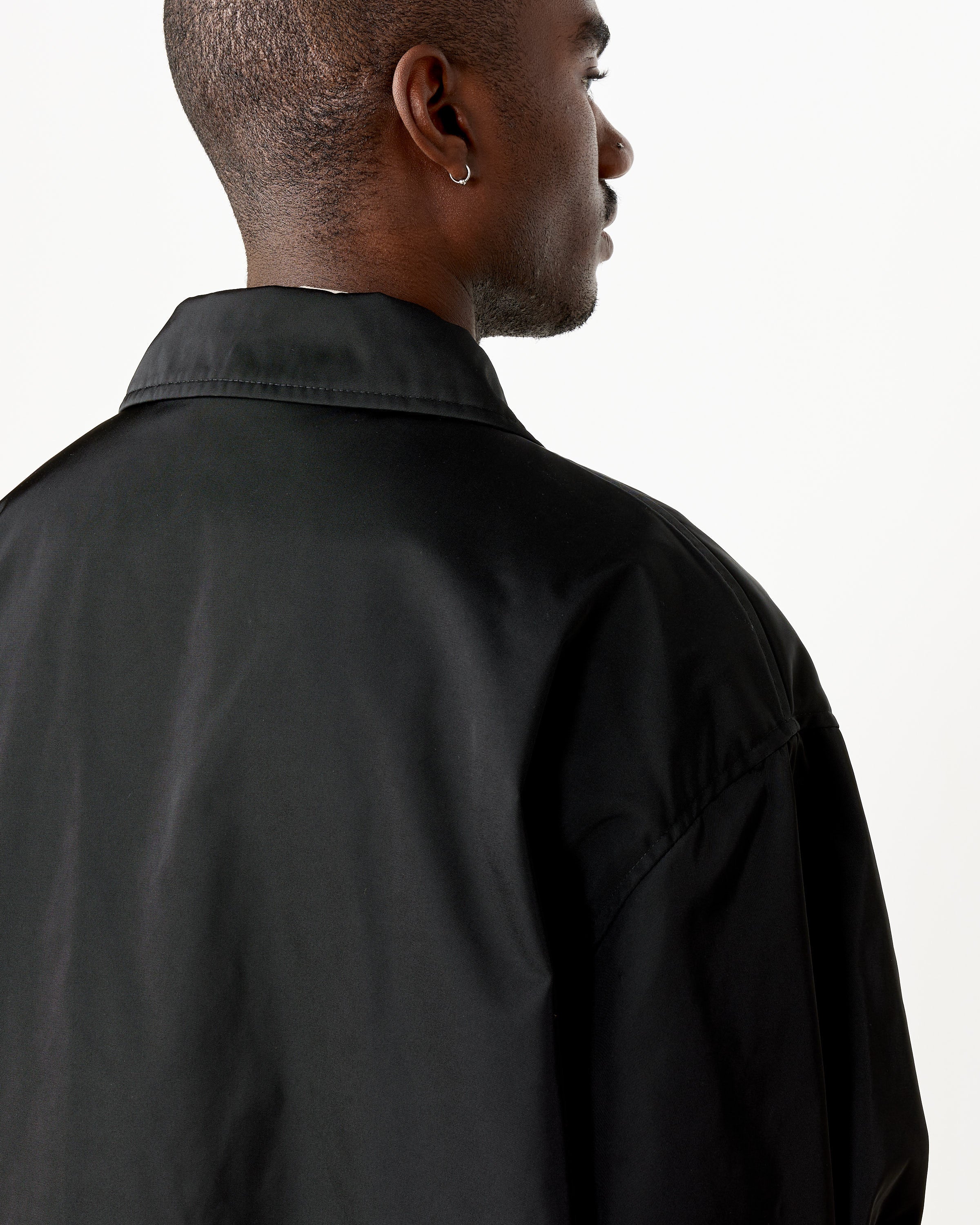 Zip Jacket in Black - Image 7