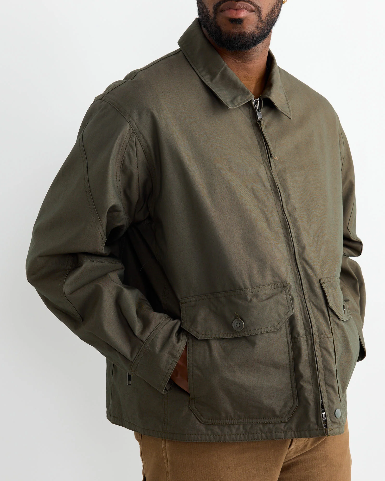 GB Jacket in Olive - Image 3