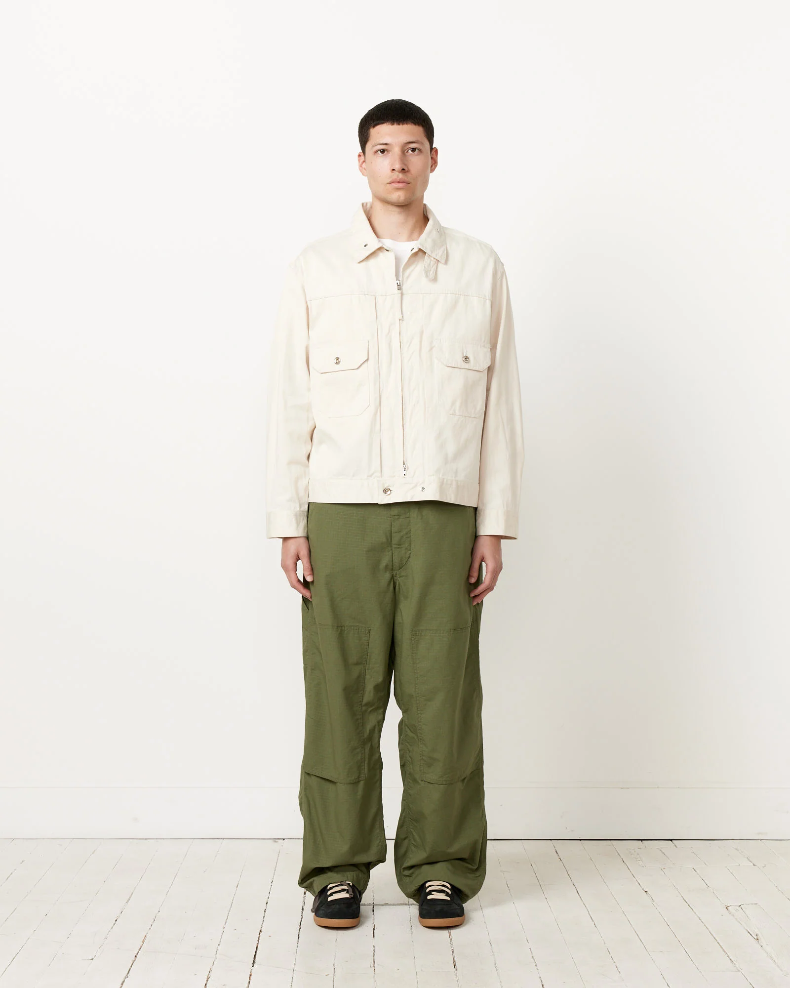 Trucker Jacket in Natural - Image 2