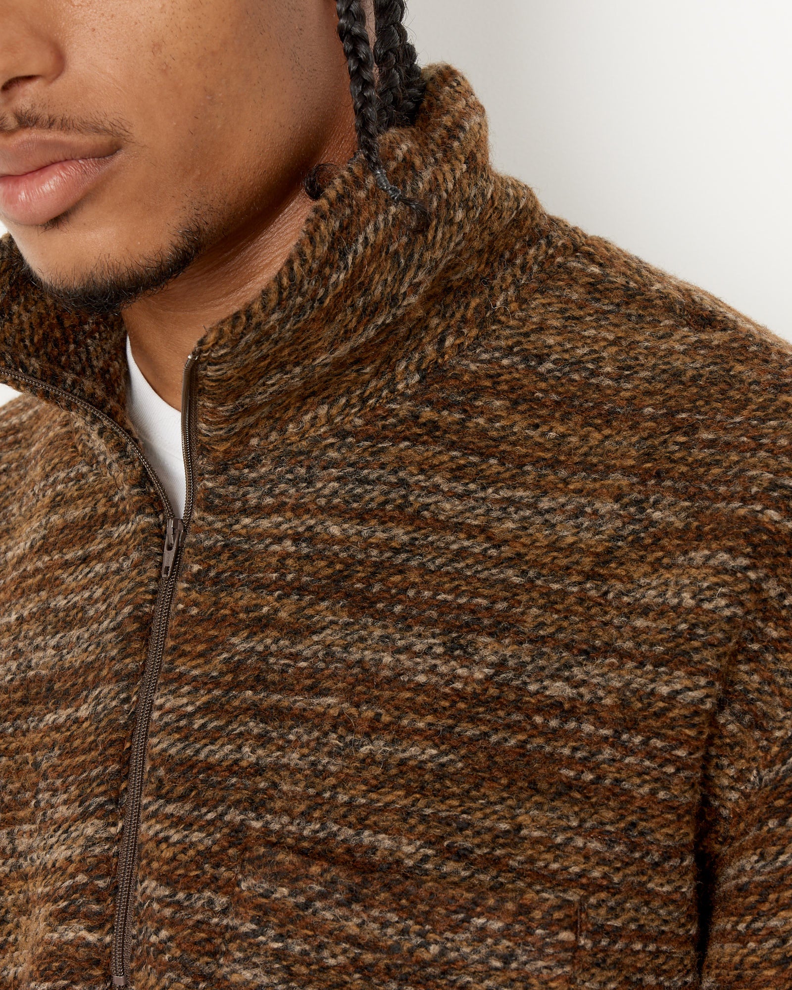 Zip Mock Knit Neck - Image 4