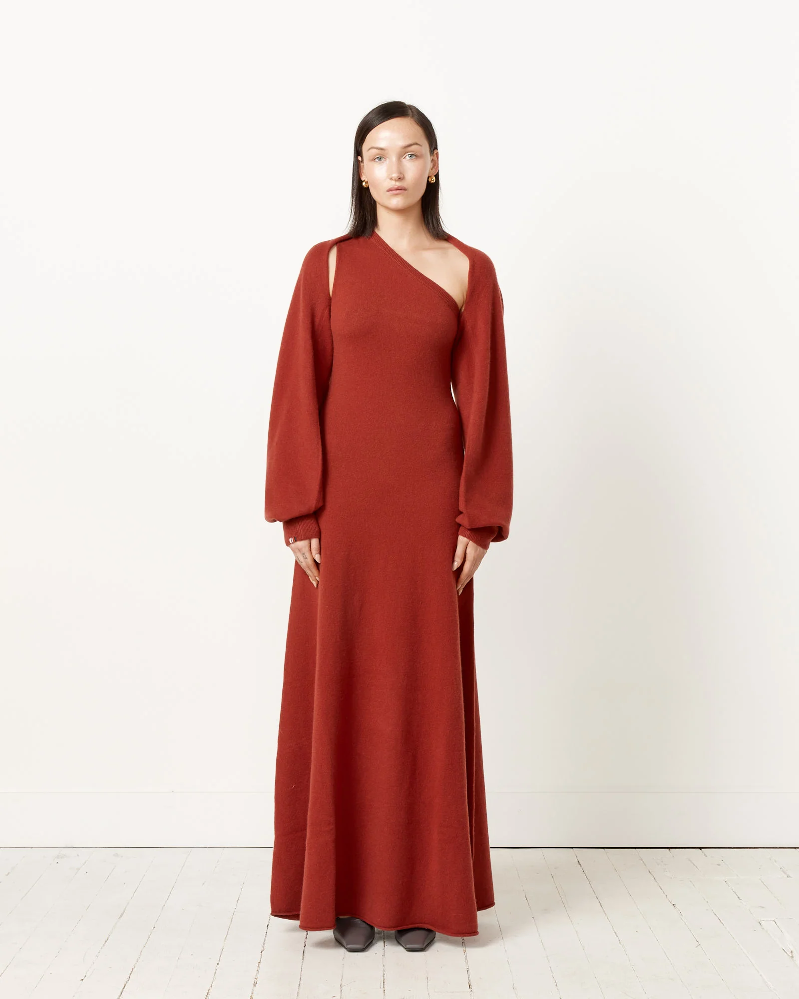 No. 301 Swan Dress in Harissa - Image 4