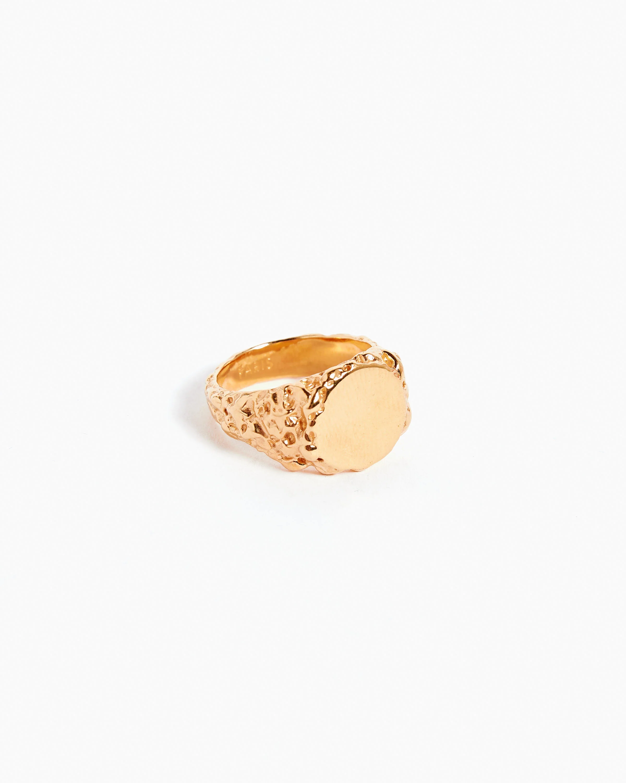 Roca Signet in 18K Gold Plated