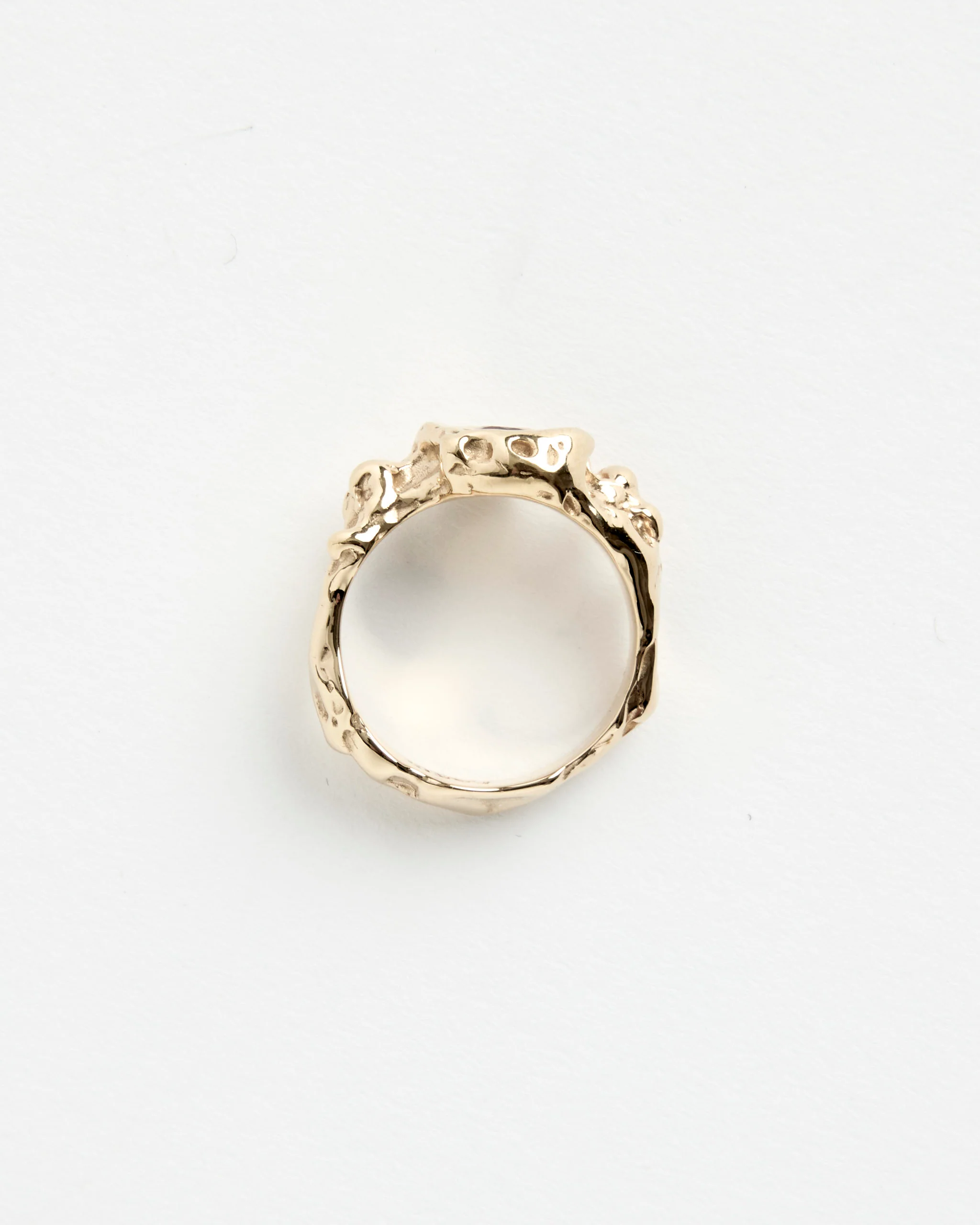 Spell Ring in Gold Plated Bronze - Image 2