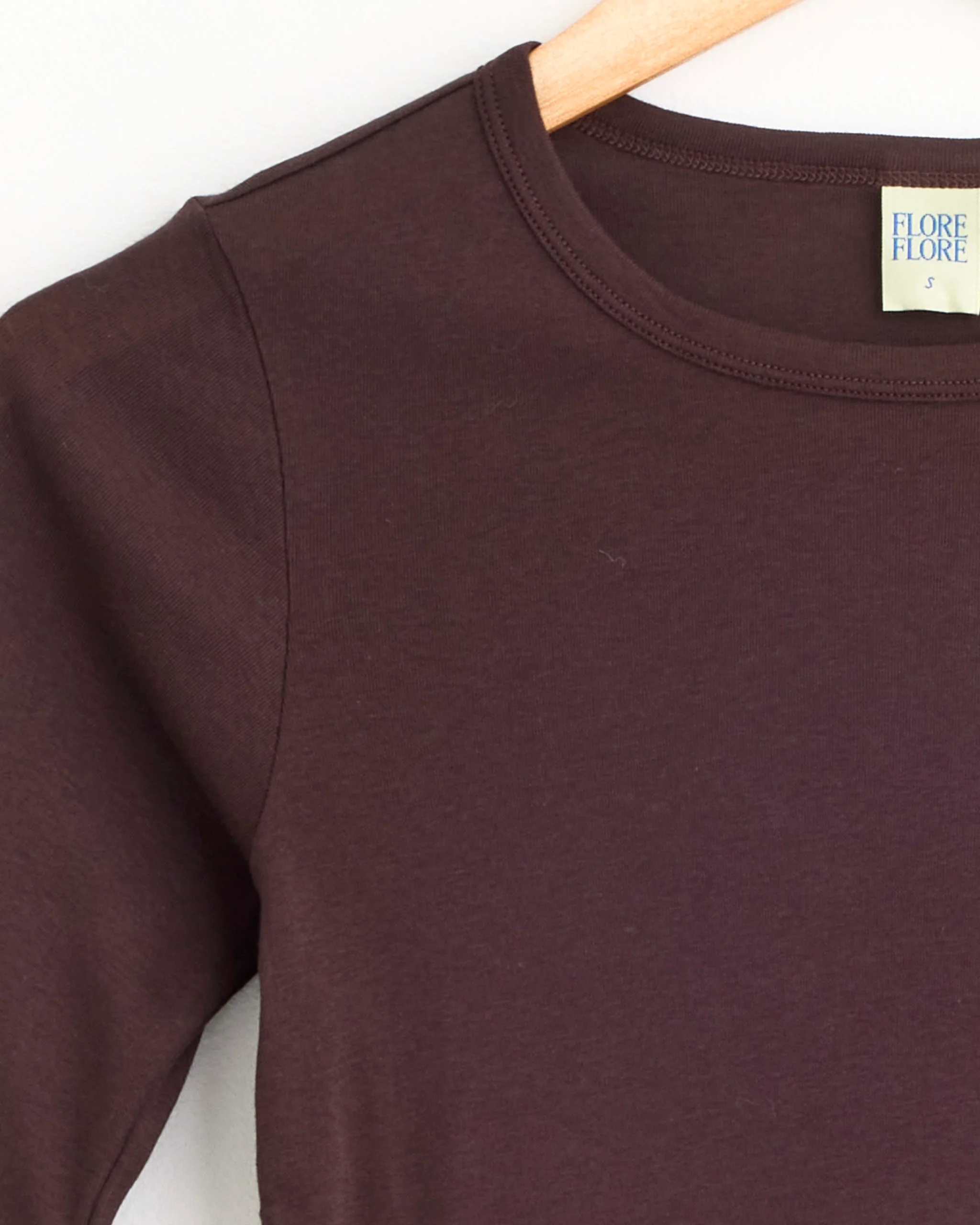 Anna Tee in Choco Plum - Image 2