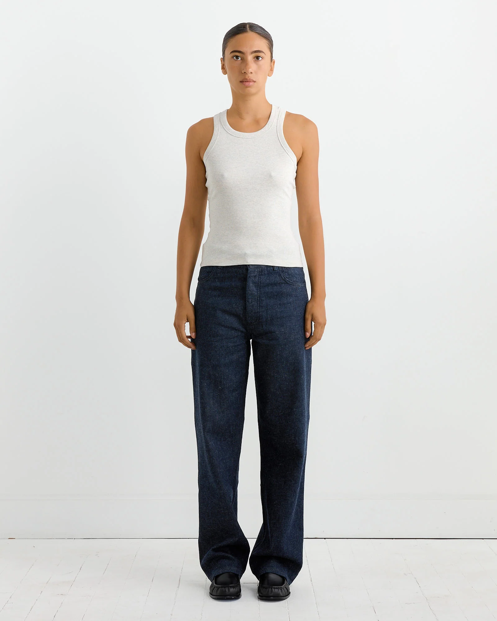Hannah Tank in Heather Grey - Image 2