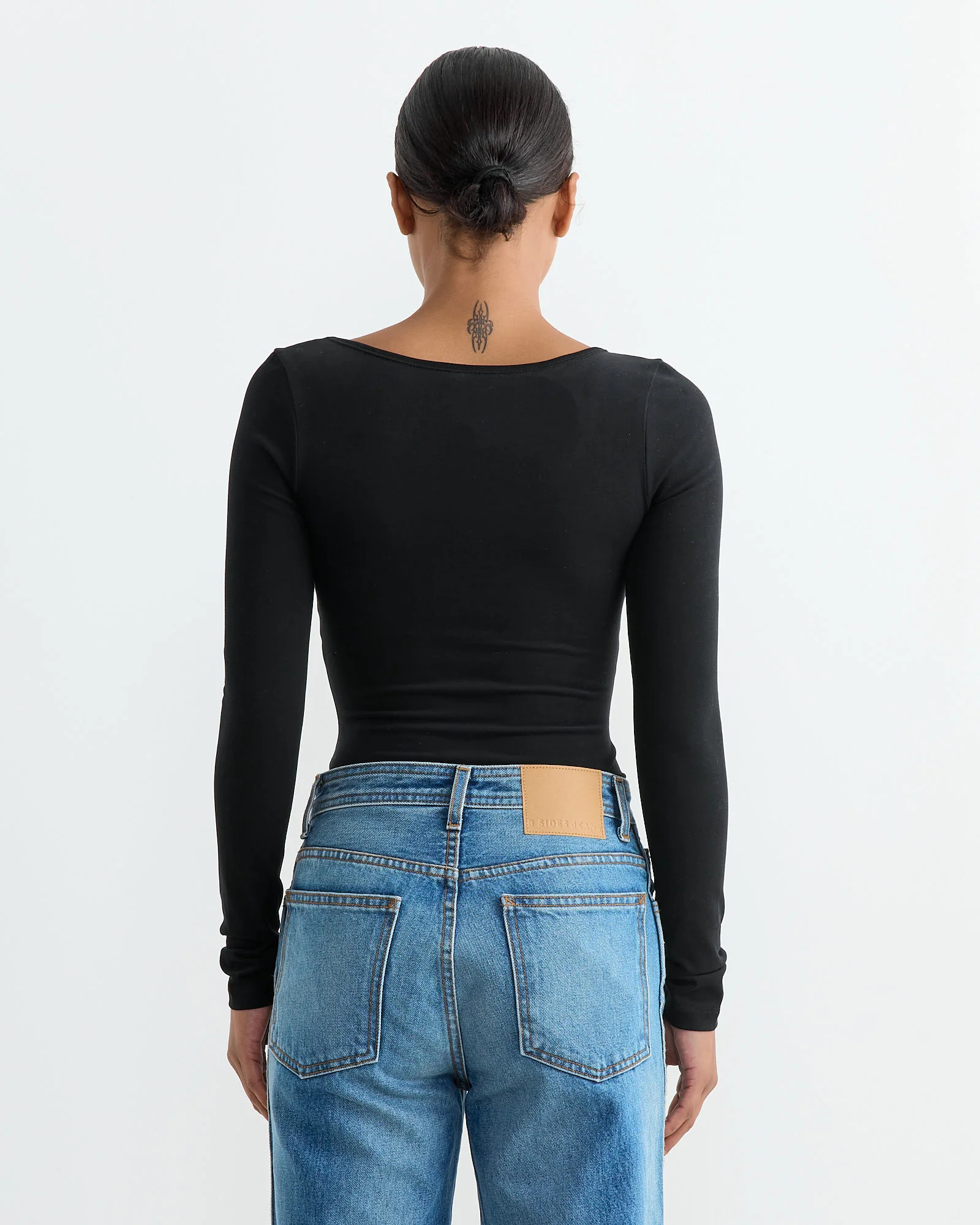 Yoli Bodysuit in Black - Image 3