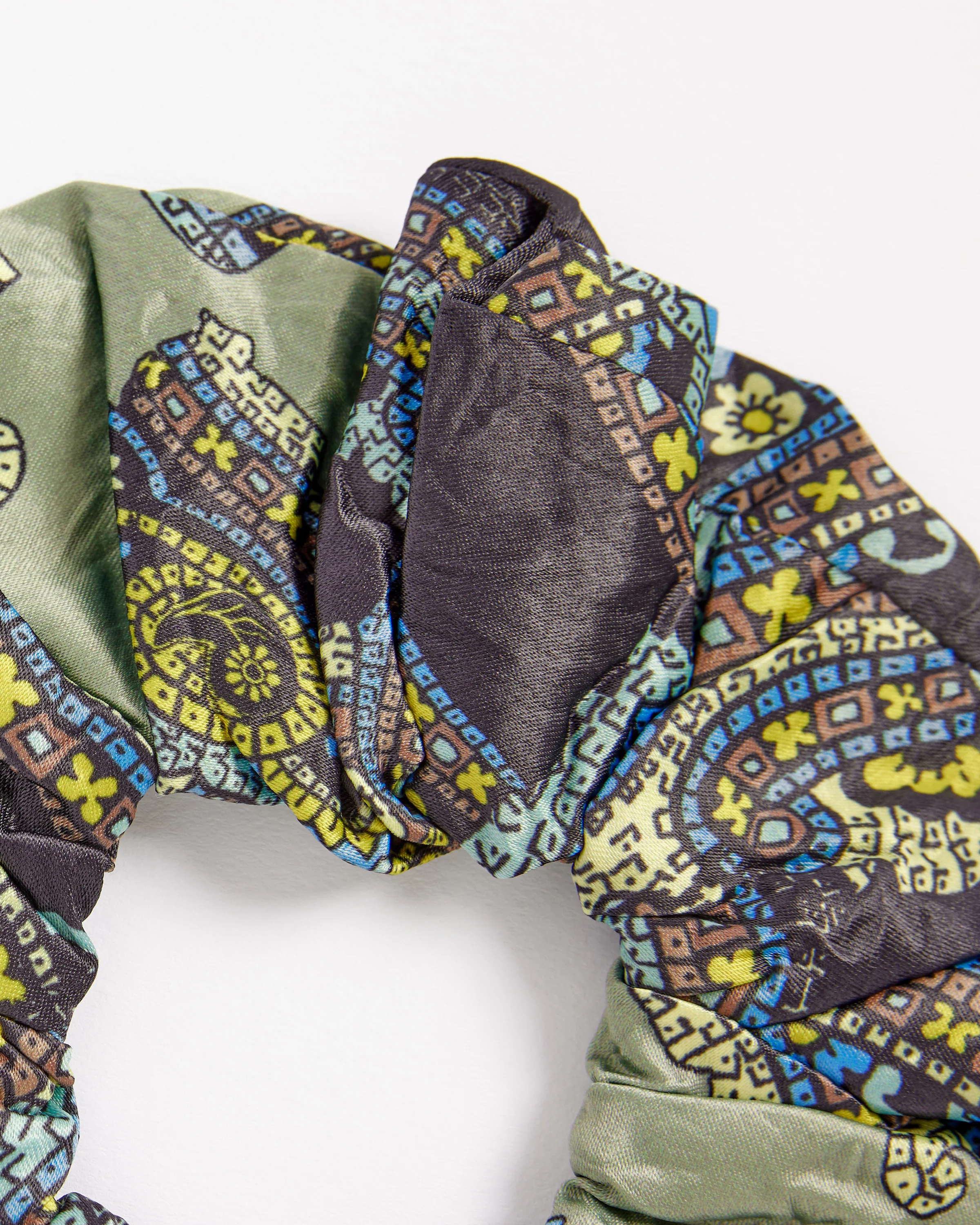 Crinkle Satin Scrunchie - Image 2