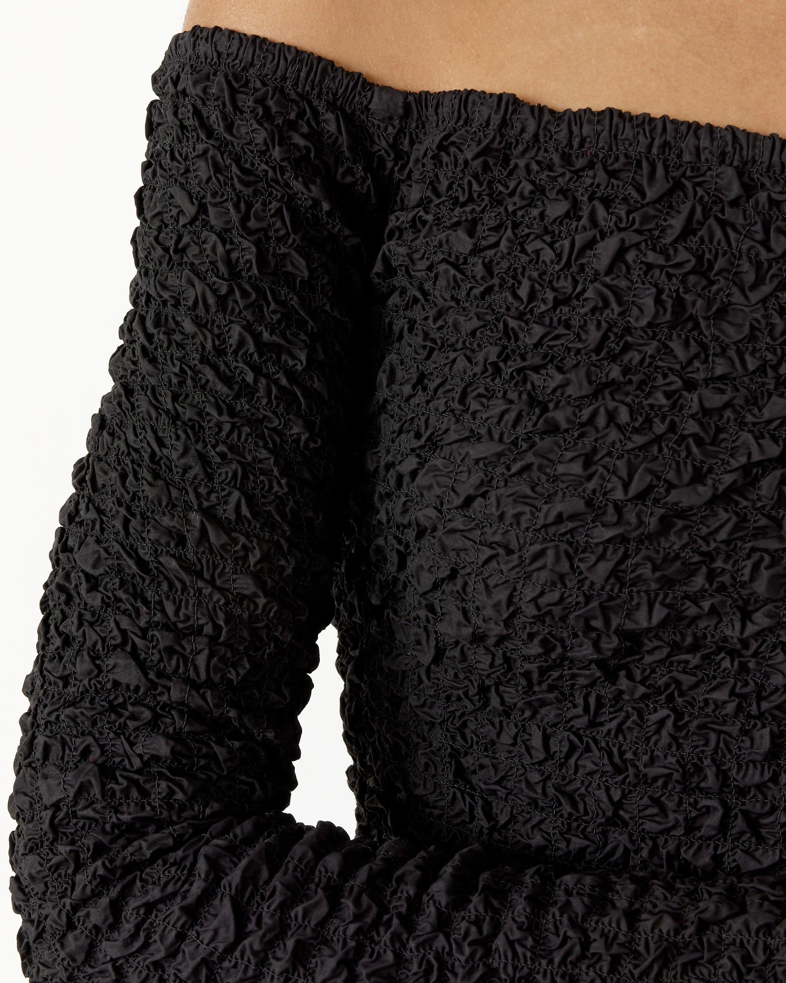 Off-Shoulder Smock Blouse - Image 2