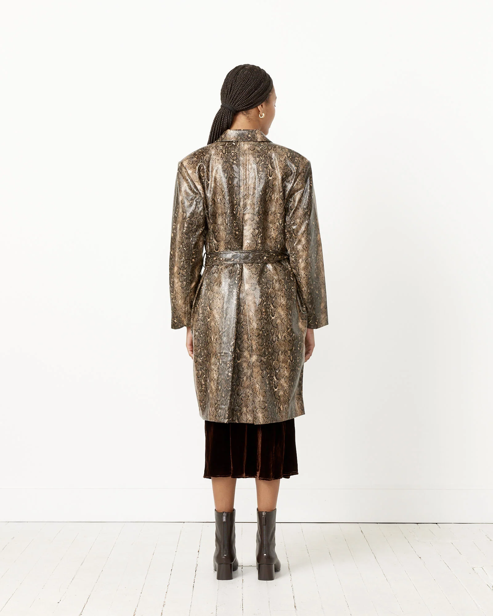Snake Belt Coat - Image 5