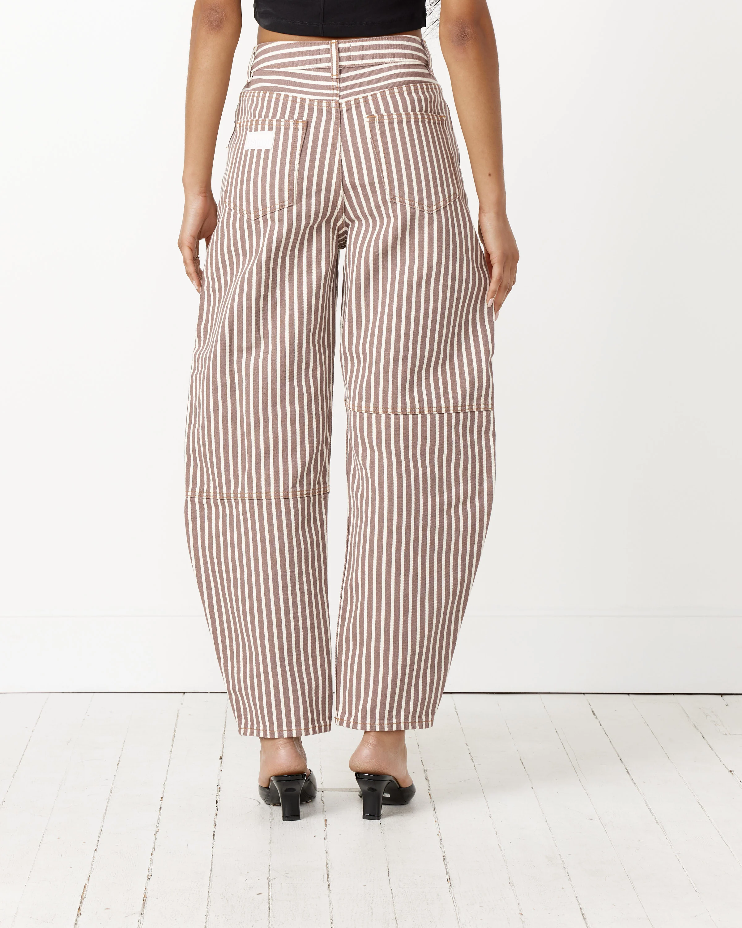 Stripe Denim Stary Jean - Image 2