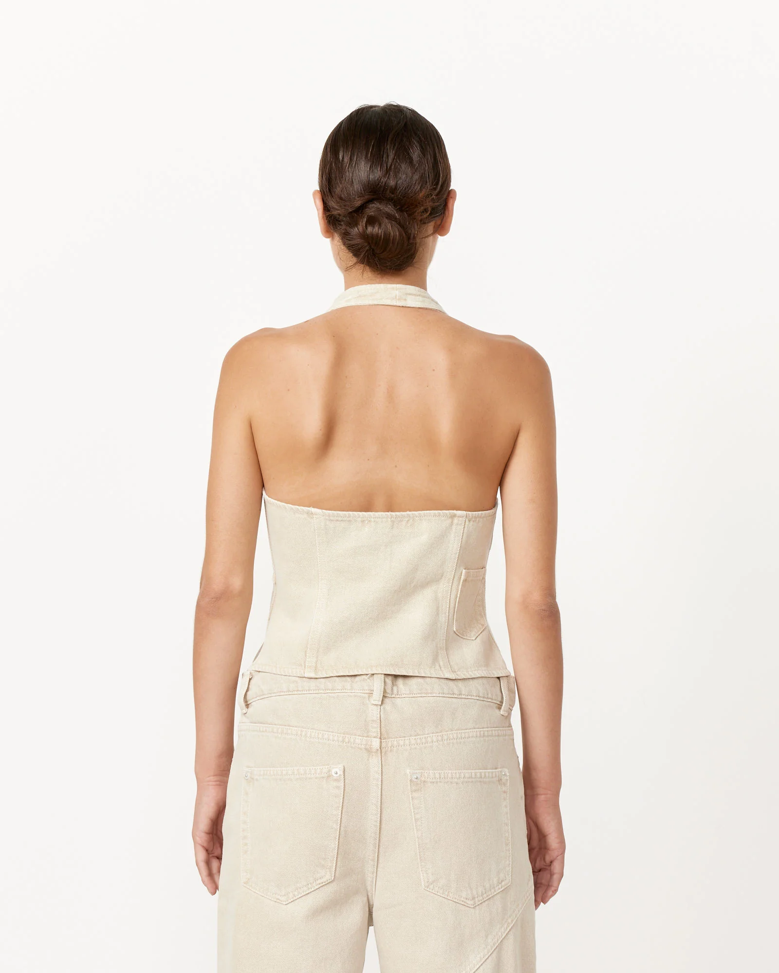 Beverly Vest in Wood Ash - Image 5