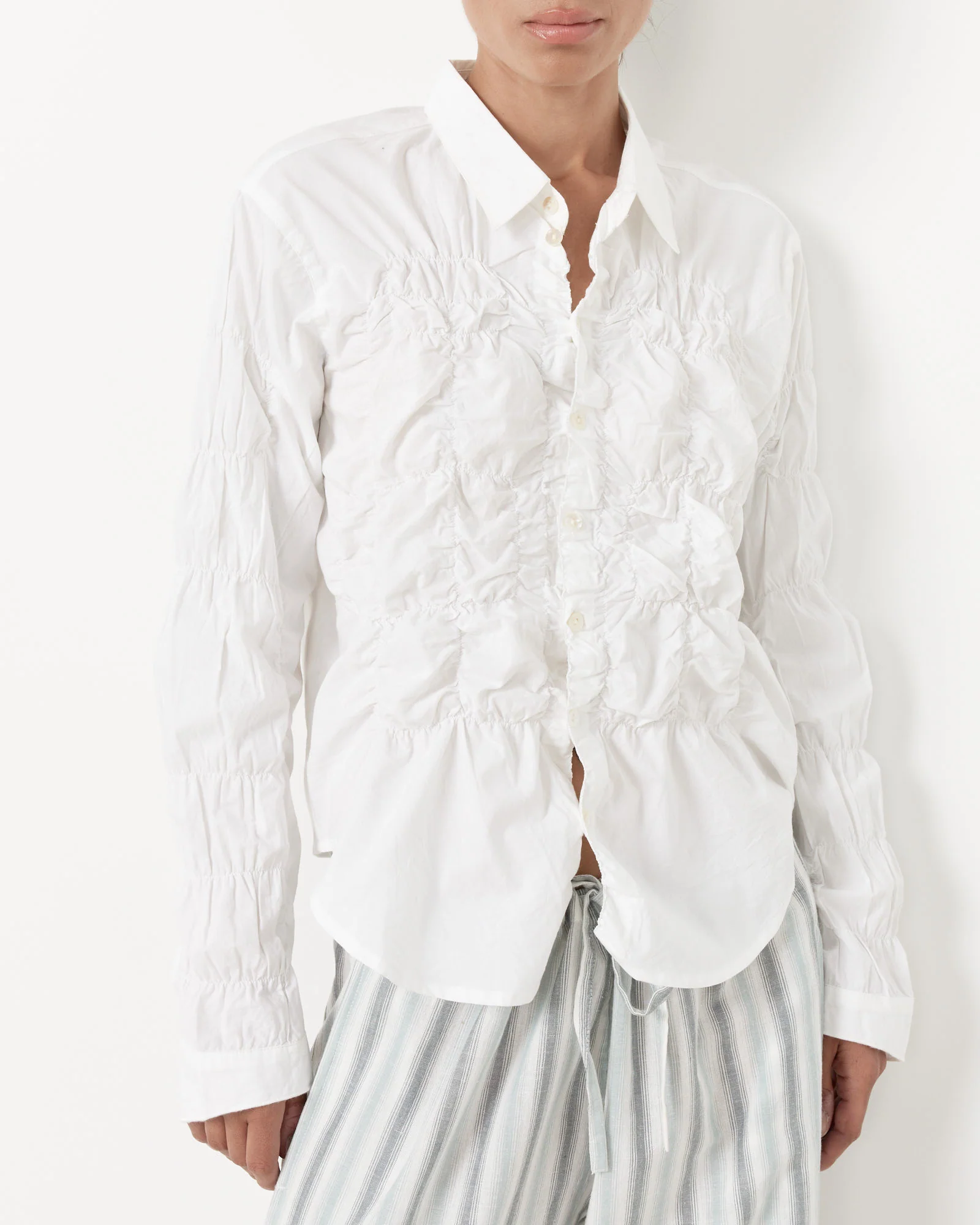 Lupa Shirt in White - Image 4