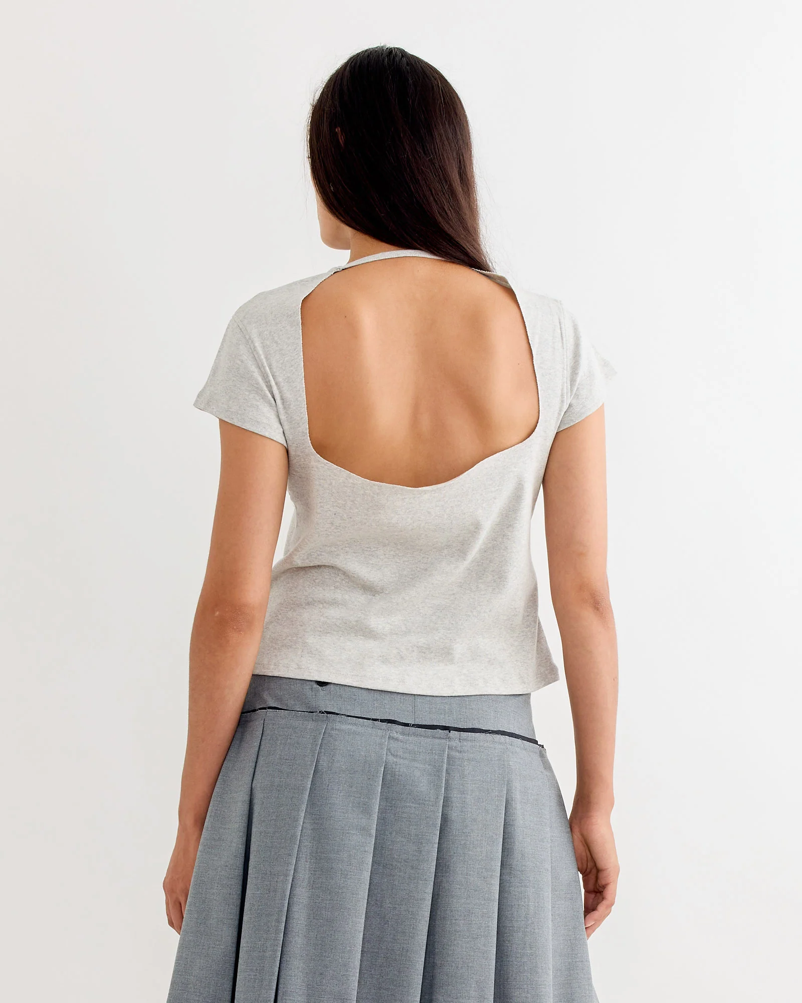 Manna Top in Grey - Image 2