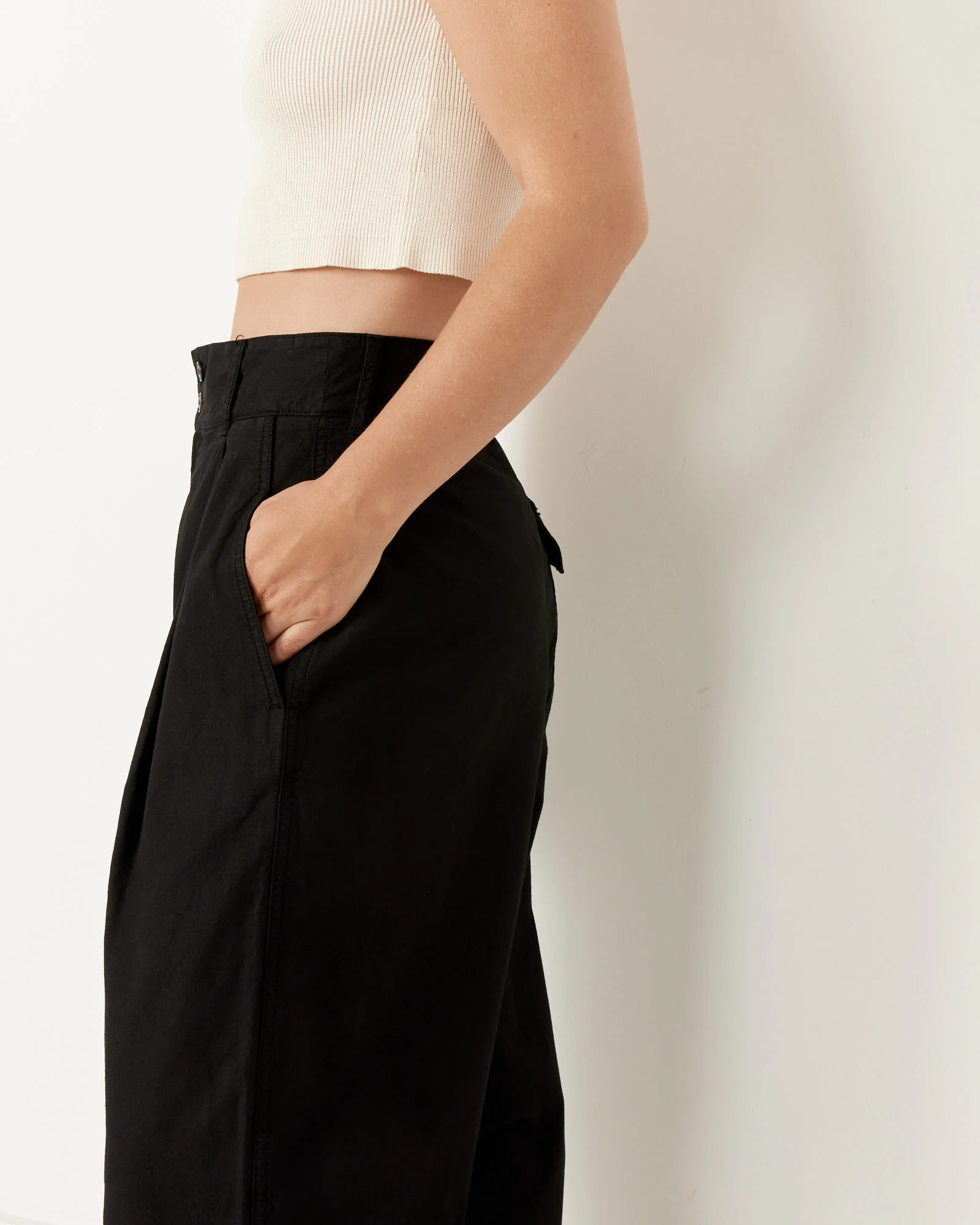 British Worker Pant in Black - Image 4