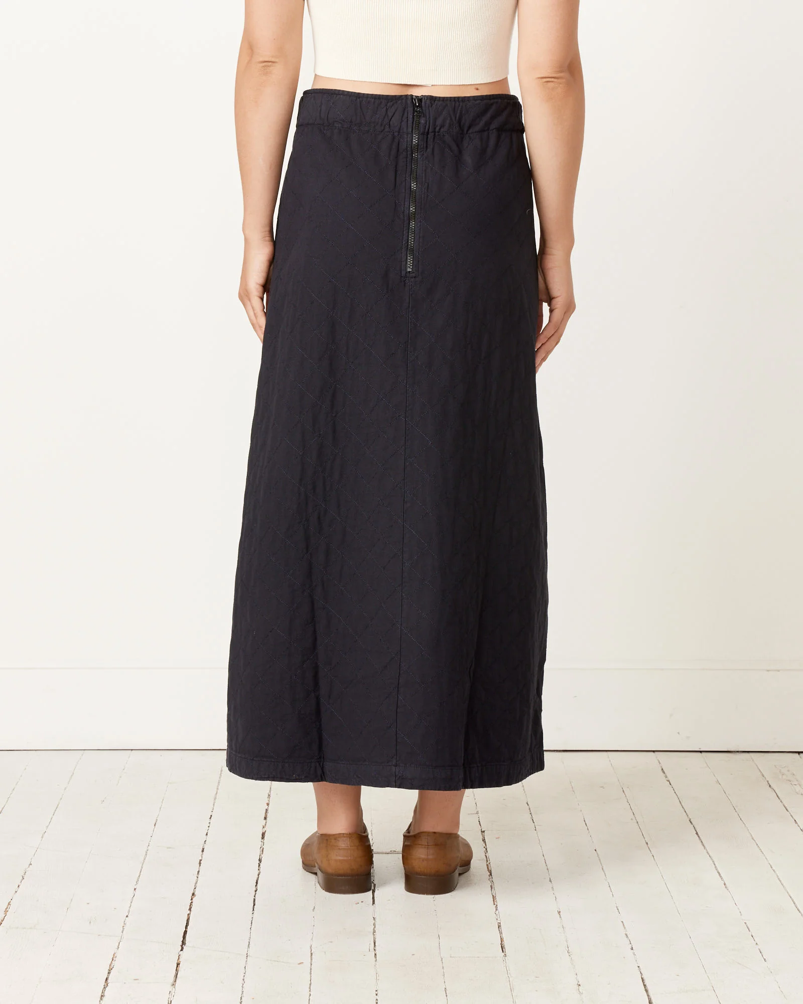 Tulip Skirt in Dark Navy - Image 5