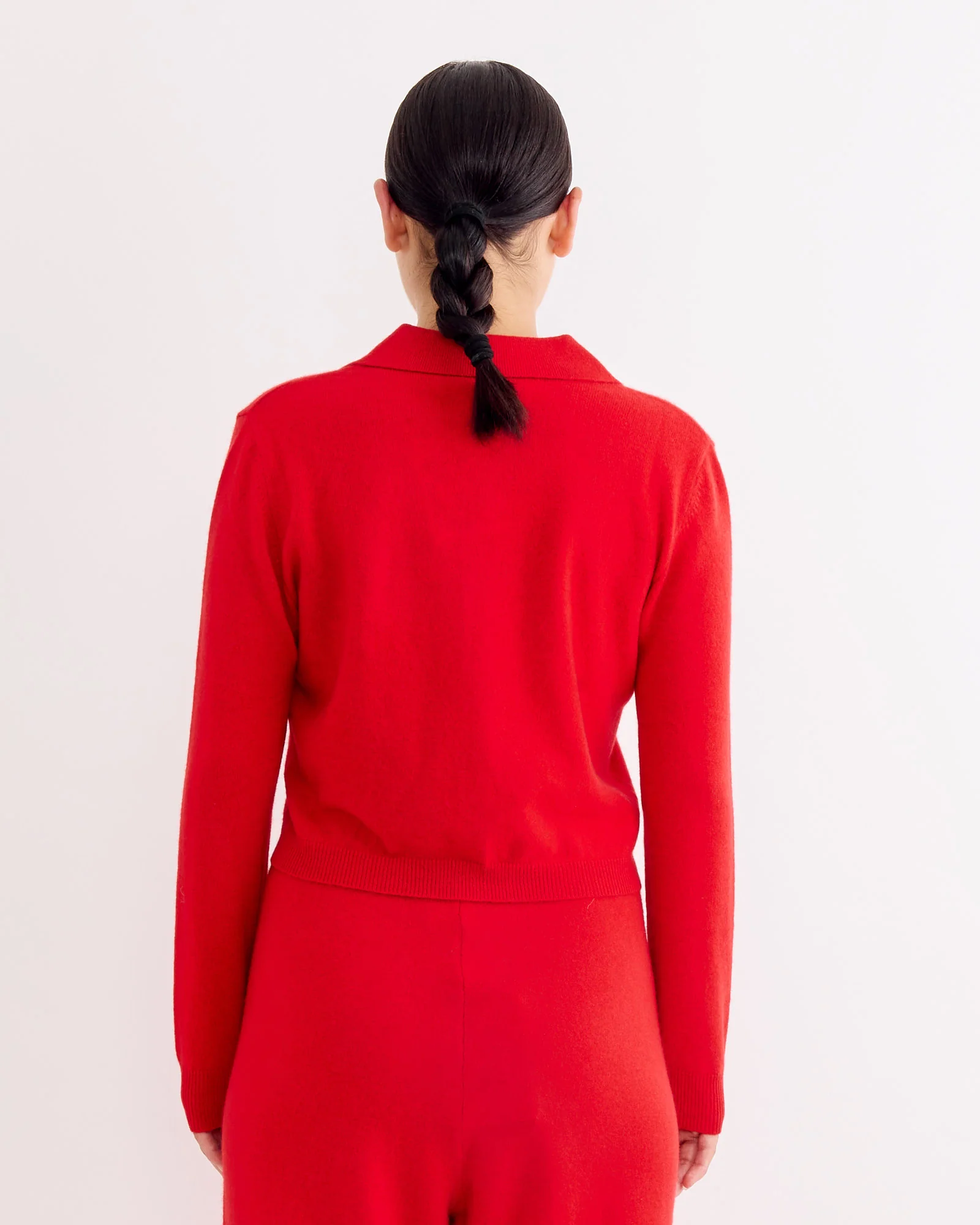 Anselma Cardigan in Red - Image 3