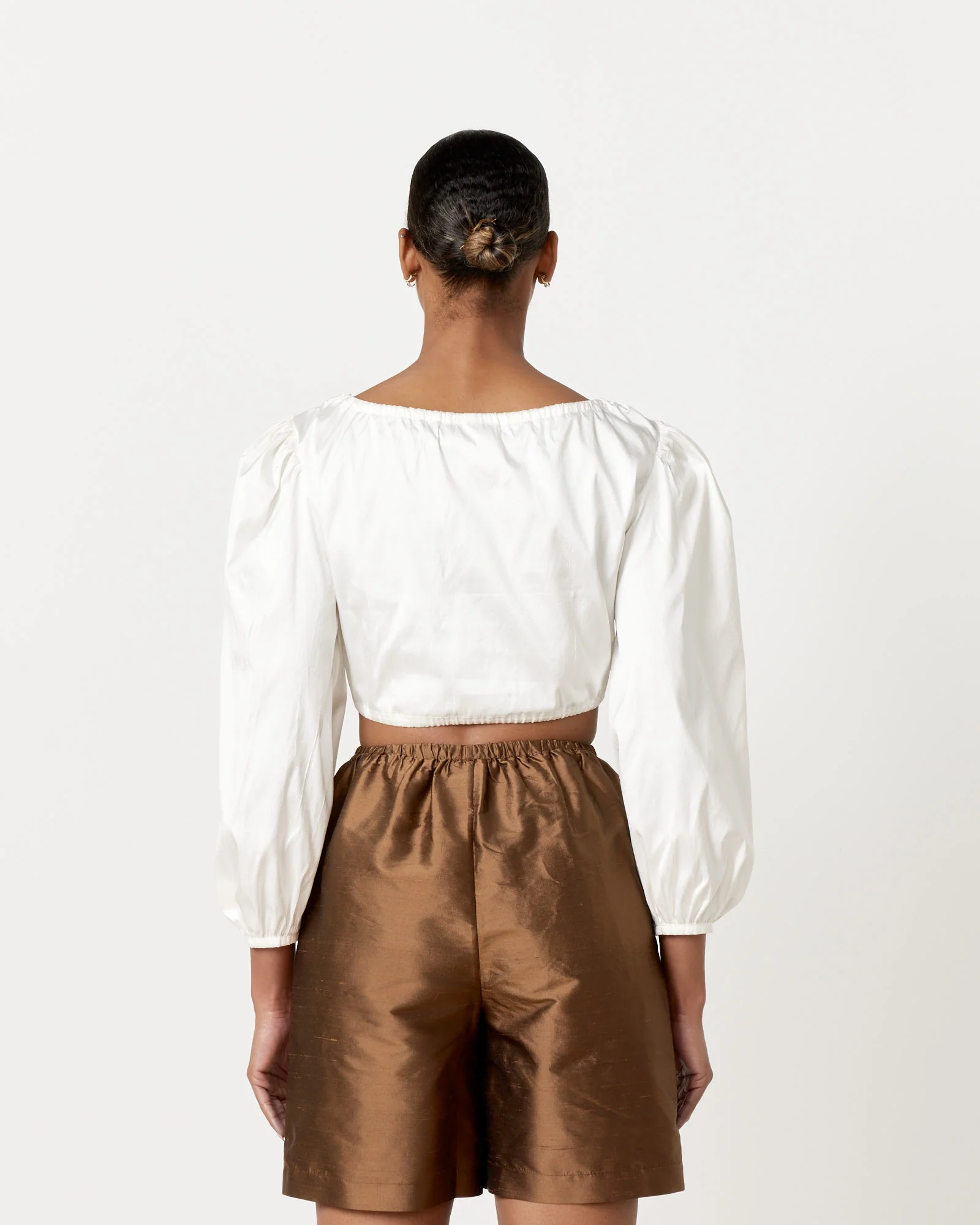Lupe Blouse in Ivory - Image 5