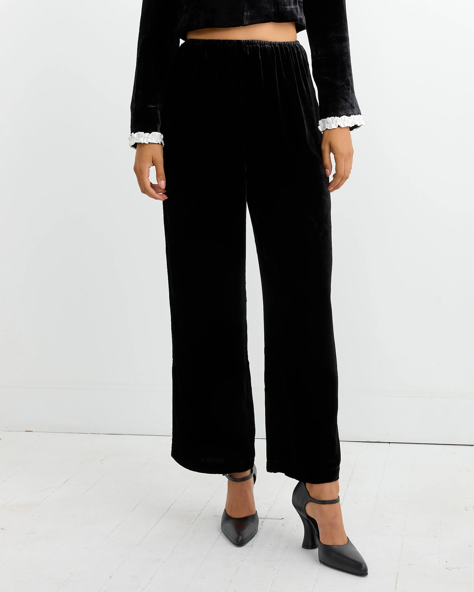 Ulla Trouser in Black - Image 3