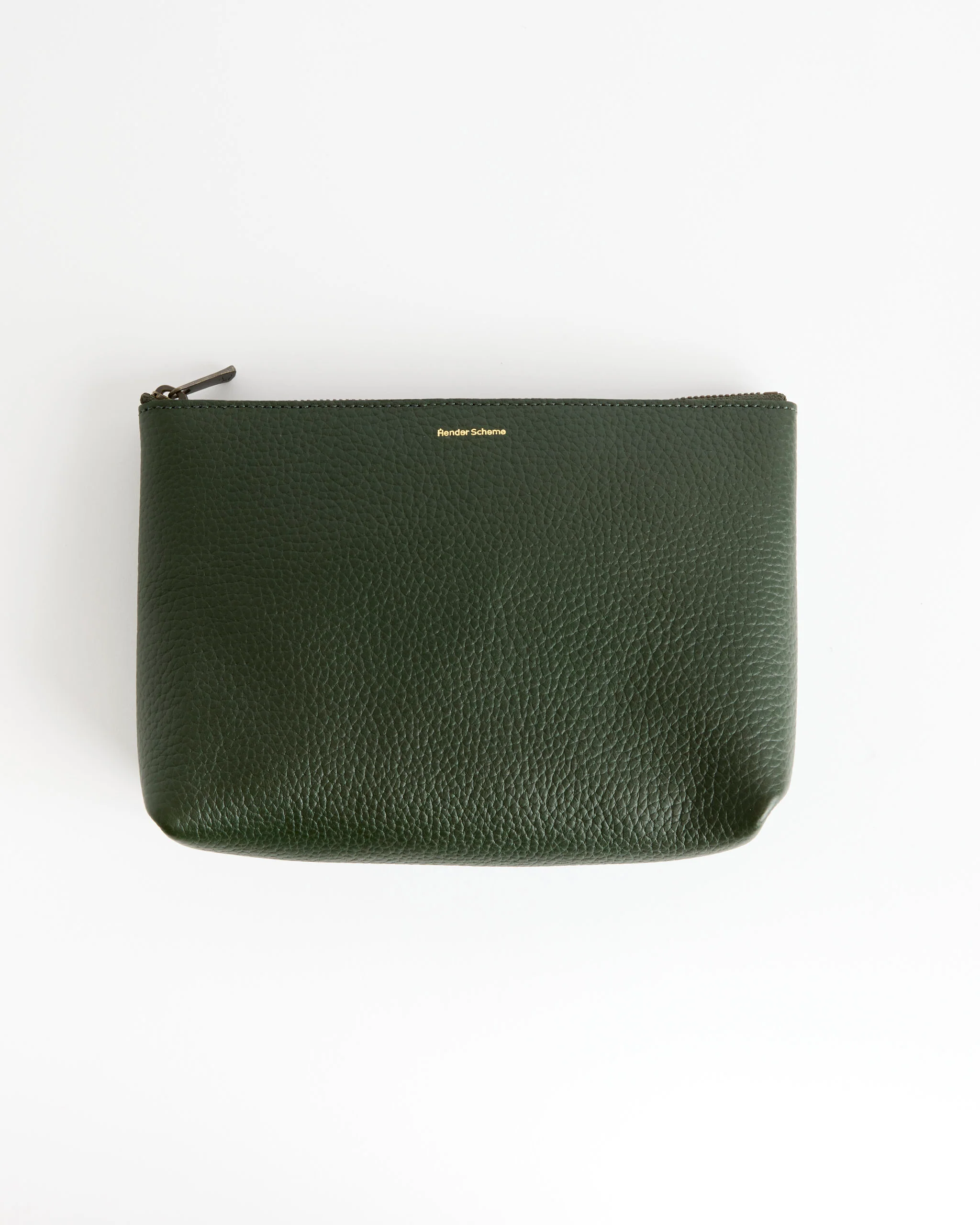 Pouch in Moss Green