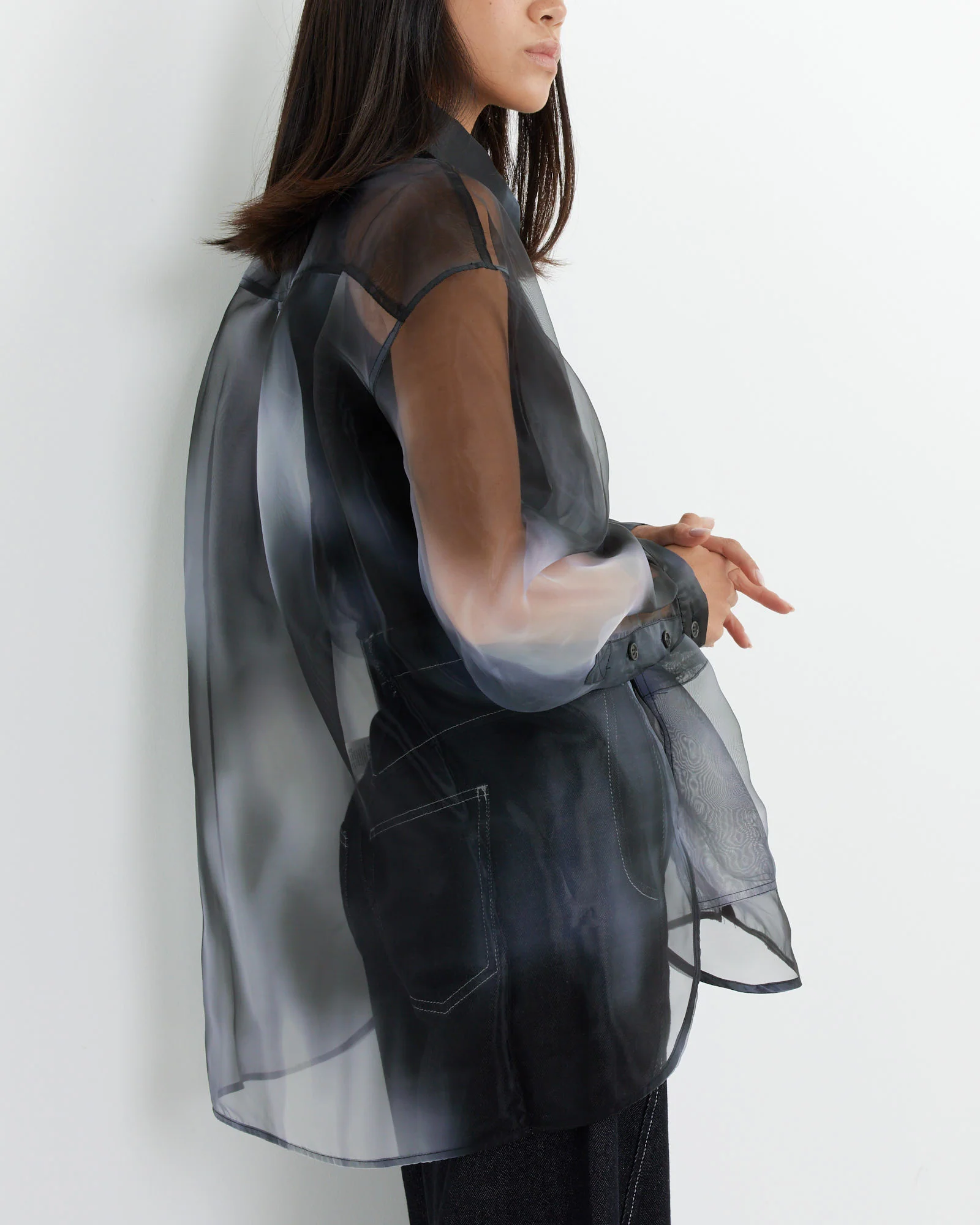 Big Shirt in Grey Blur - Image 4