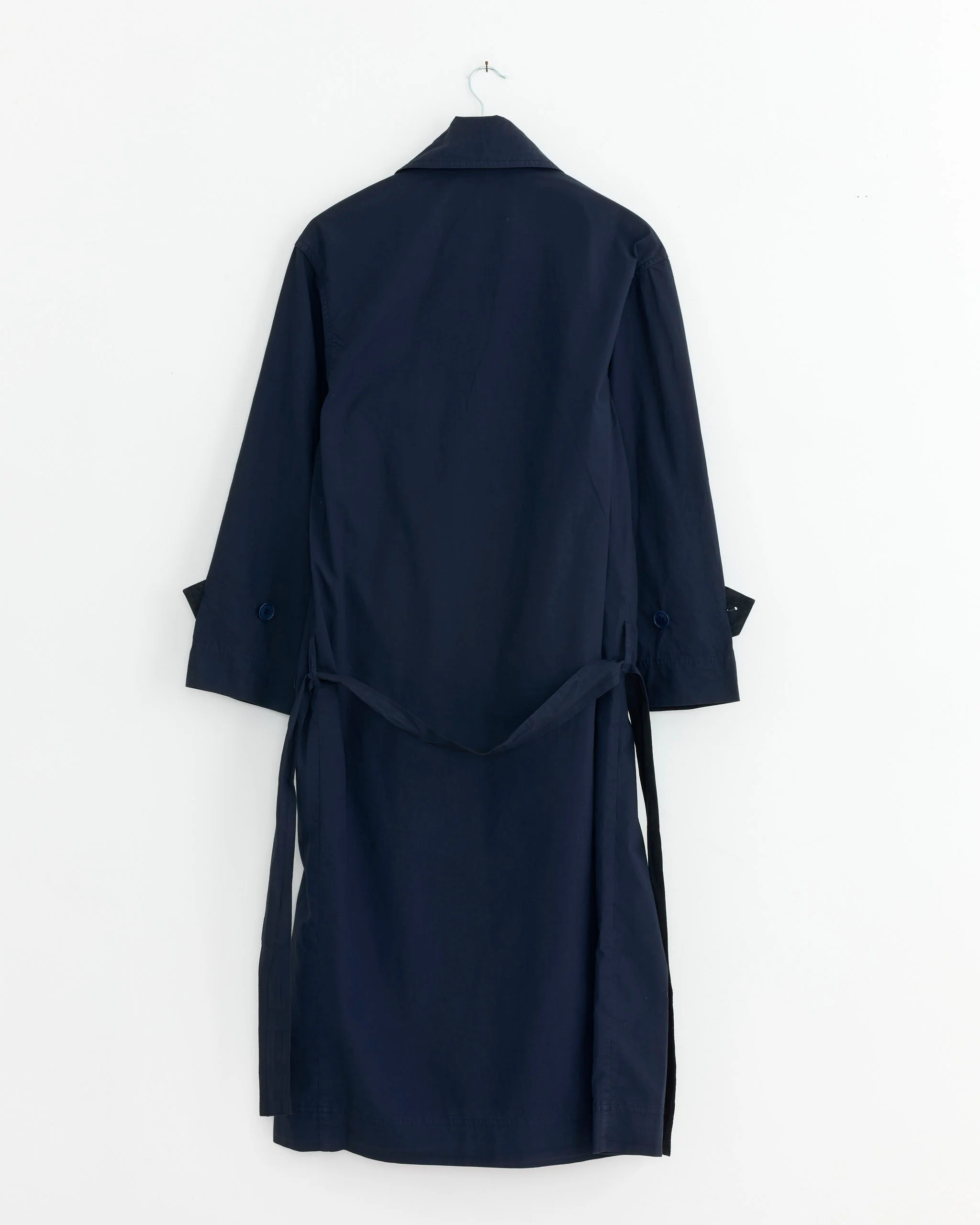 Dimout Long Coat in Navy - Image 4