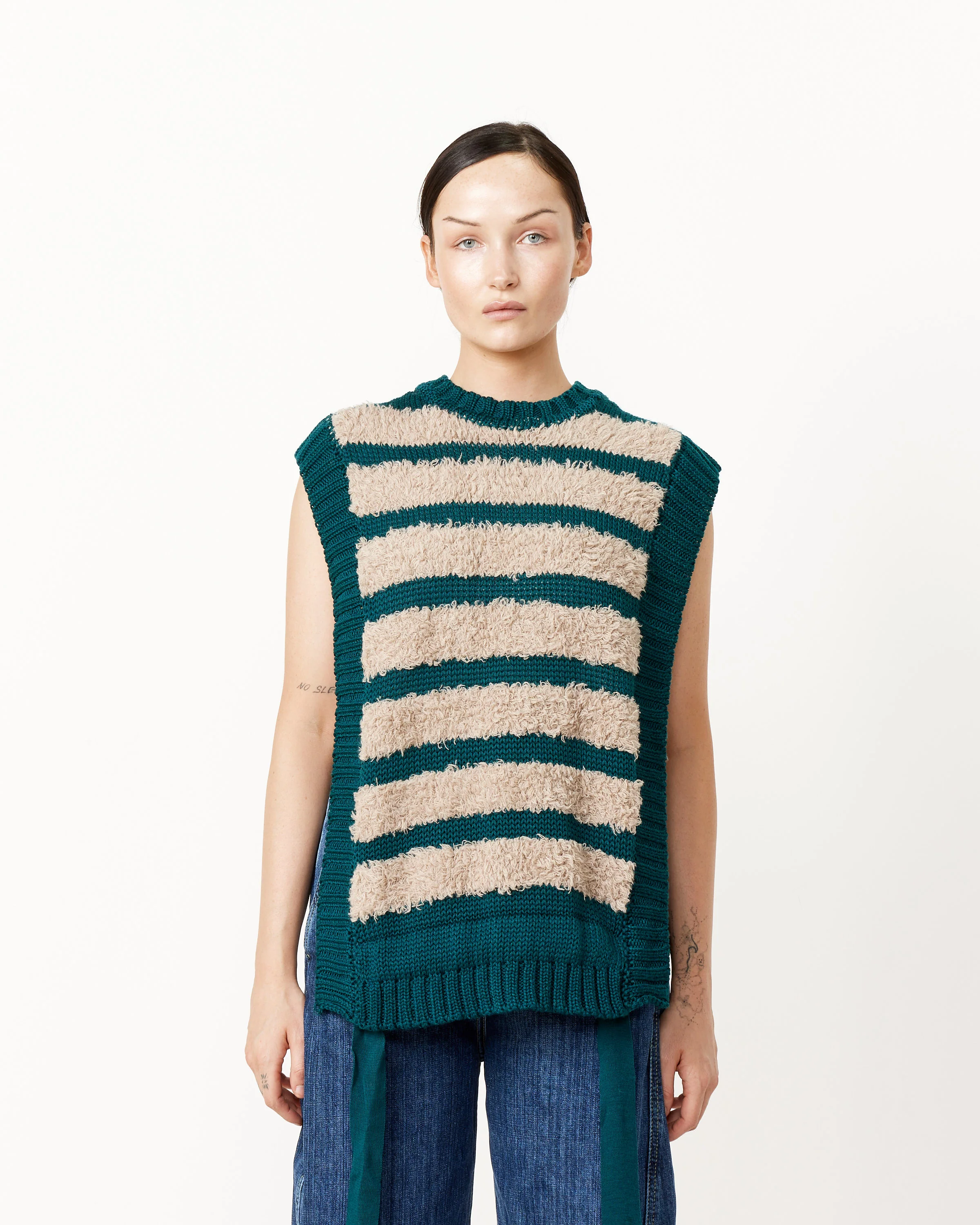 Fringe Knit Vest