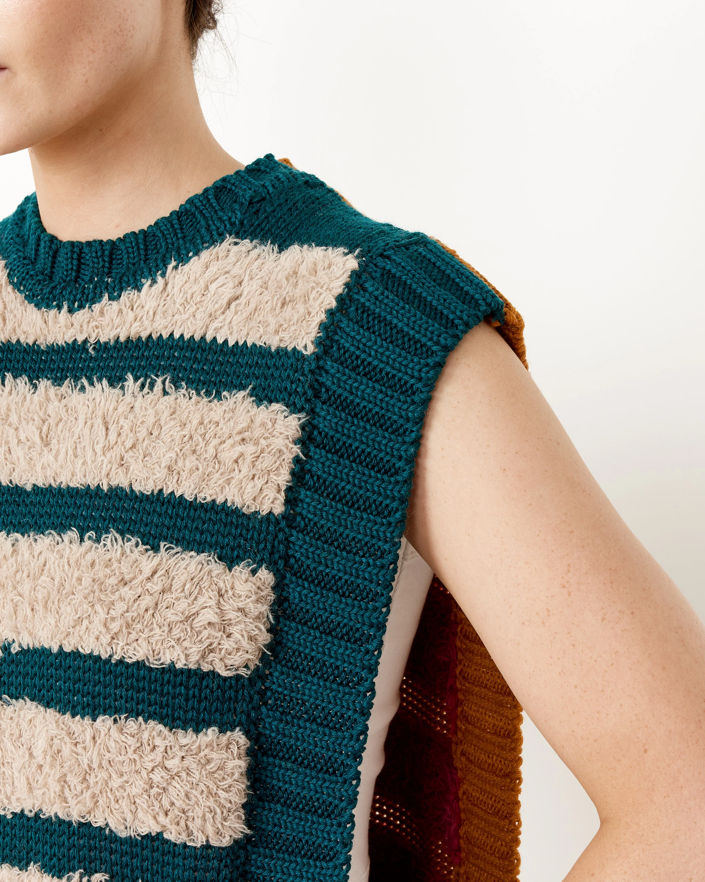 Fringe Knit Vest - Image 6