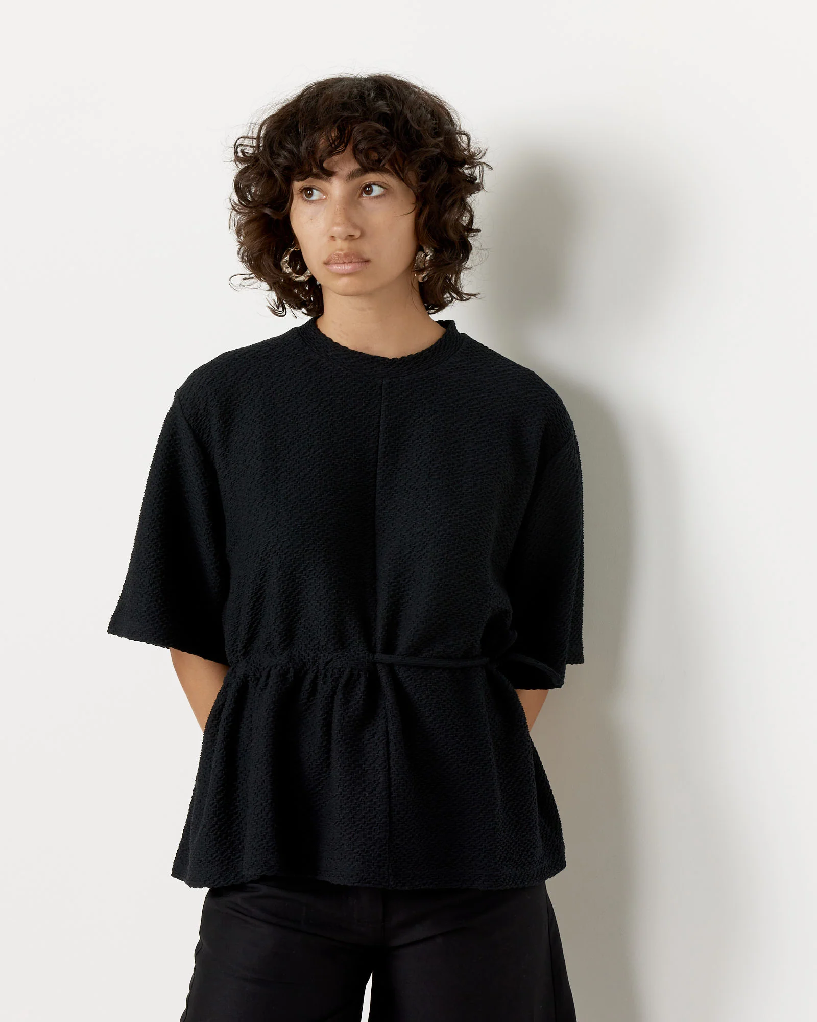 Mismatch T-Shirt in Black - Image 4